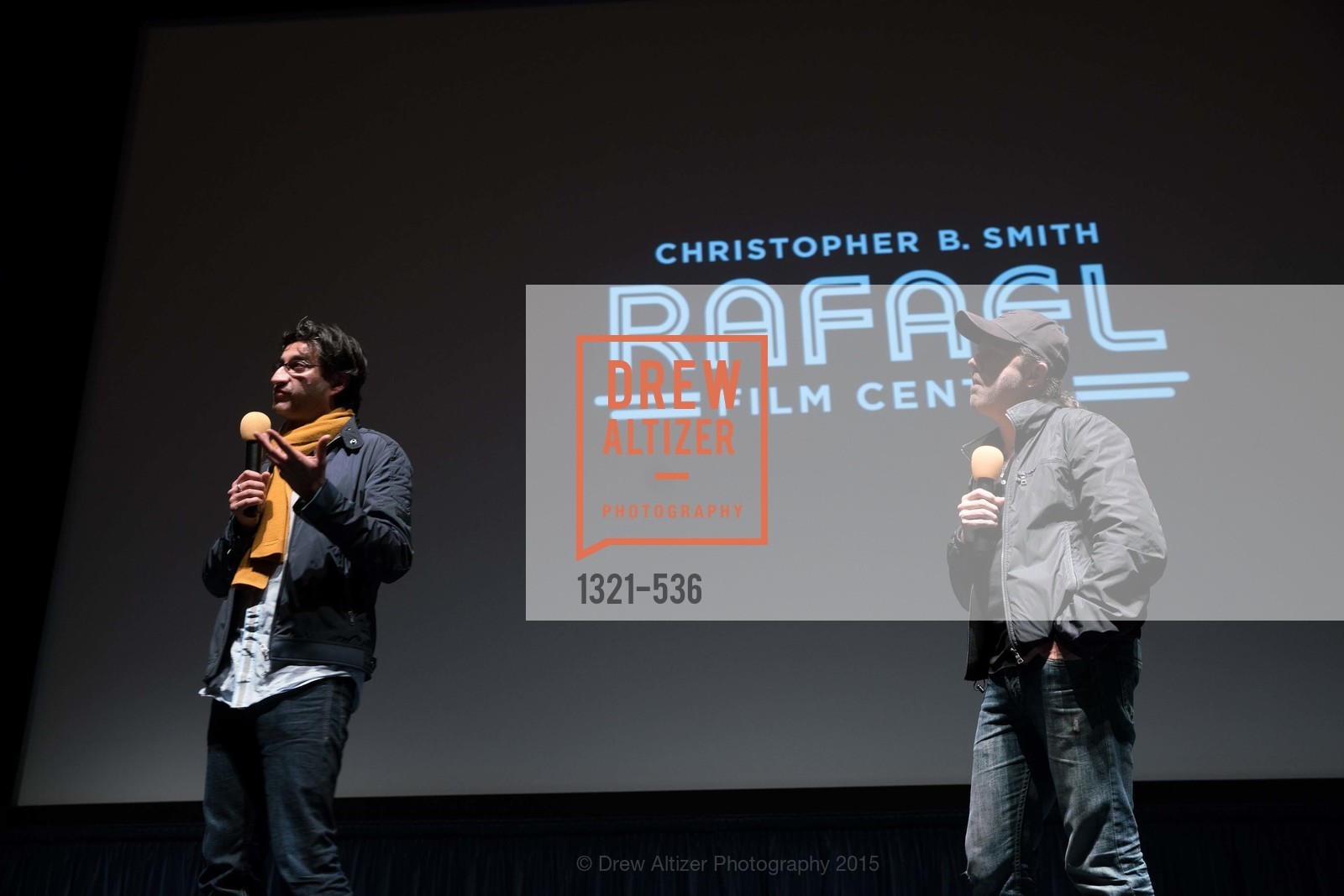 Asif Kapadia With Lars Ulrich