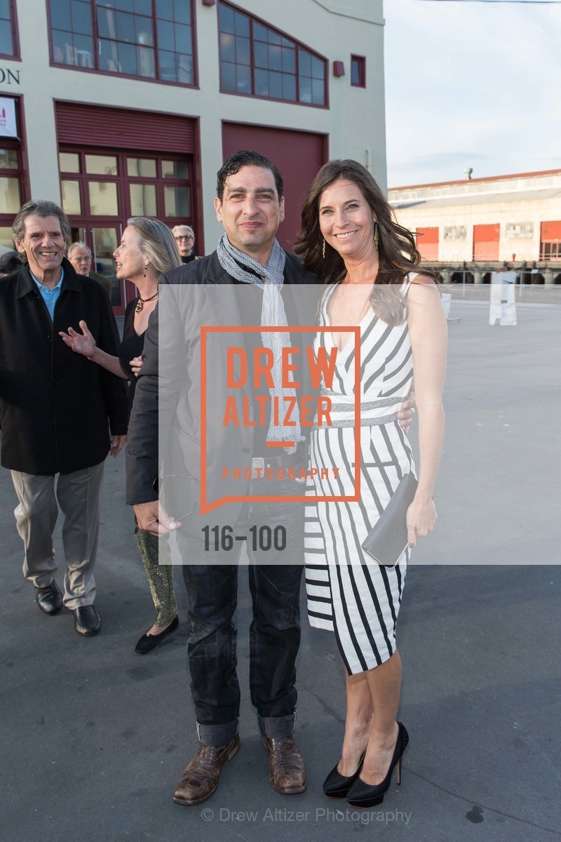 Alex Zecca, Margi Heldfond, Gucci & Vogue Dinner, Fort Mason. Pier 2, Photo #116-100 Alex Zecca, Margi Heldfond, Photo #116-100