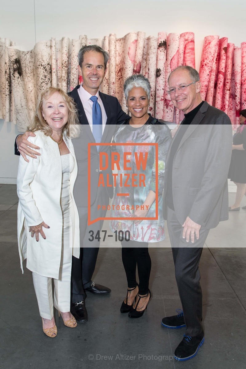 Cynthia Plevin, Jay Kern, Dana King, Charles Desmarais, Gala Vernissage & Varnished The After Party Presented by SFAI, Fort Mason. Pier 2, May 14th, 2015,Drew Altizer, Drew Altizer Photography, full-service event agency, private events, San Francisco photographer, photographer California