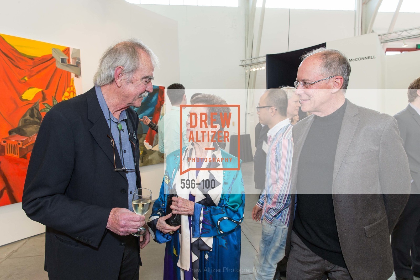 William Wiley, Cissie Swig, Charles Desmarais, Gala Vernissage & Varnished The After Party Presented by SFAI, Fort Mason. Pier 2, May 14th, 2015,Drew Altizer, Drew Altizer Photography, full-service agency, private events, San Francisco photographer, photographer california