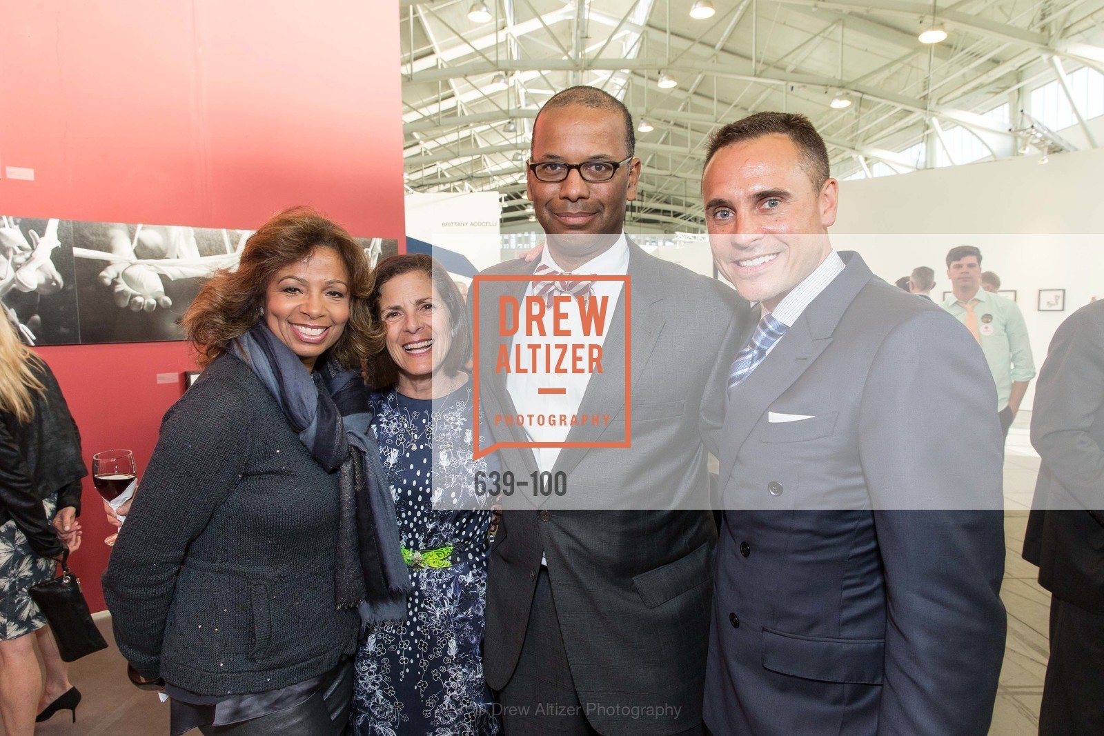 Sheree Chambers, Marjorie Swig, Scott Sillers, Jeff Garelick, Gala Vernissage & Varnished The After Party Presented by SFAI, Fort Mason. Pier 2, May 14th, 2015,Drew Altizer, Drew Altizer Photography, full-service event agency, private events, San Francisco photographer, photographer California