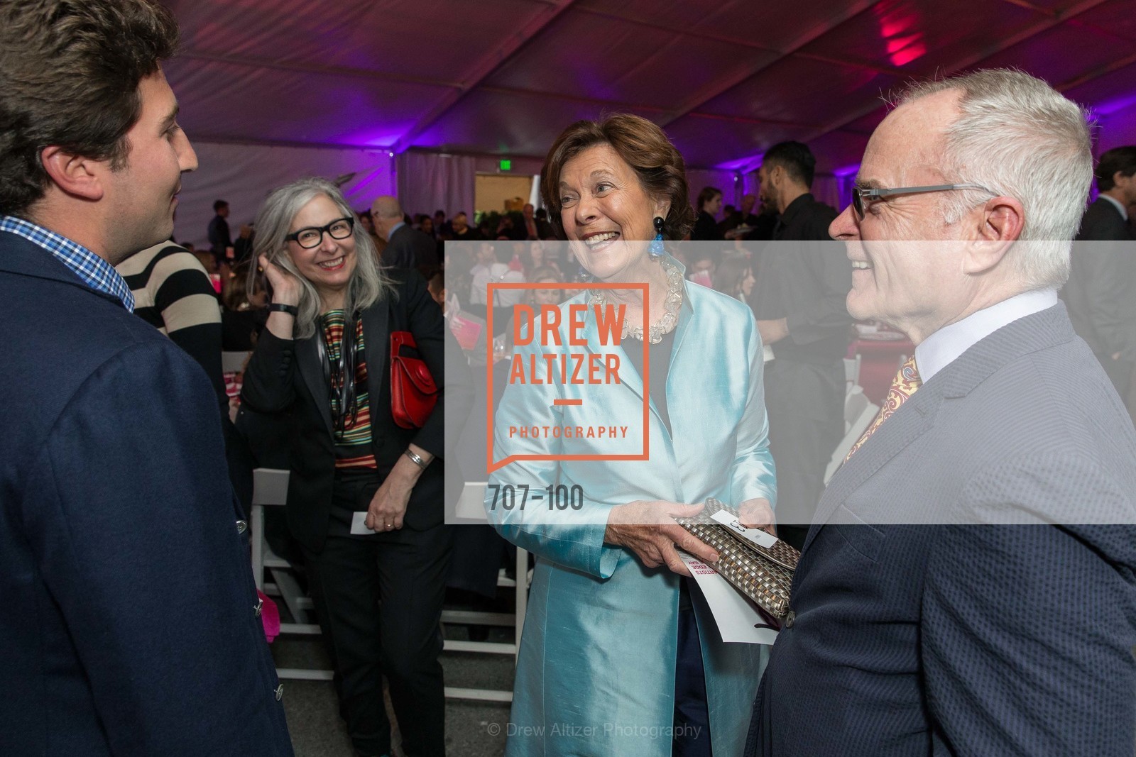 Matthew Goldman, Mary Robinson, Andrew Belschner, Gala Vernissage & Varnished The After Party Presented by SFAI, Fort Mason. Pier 2, May 14th, 2015