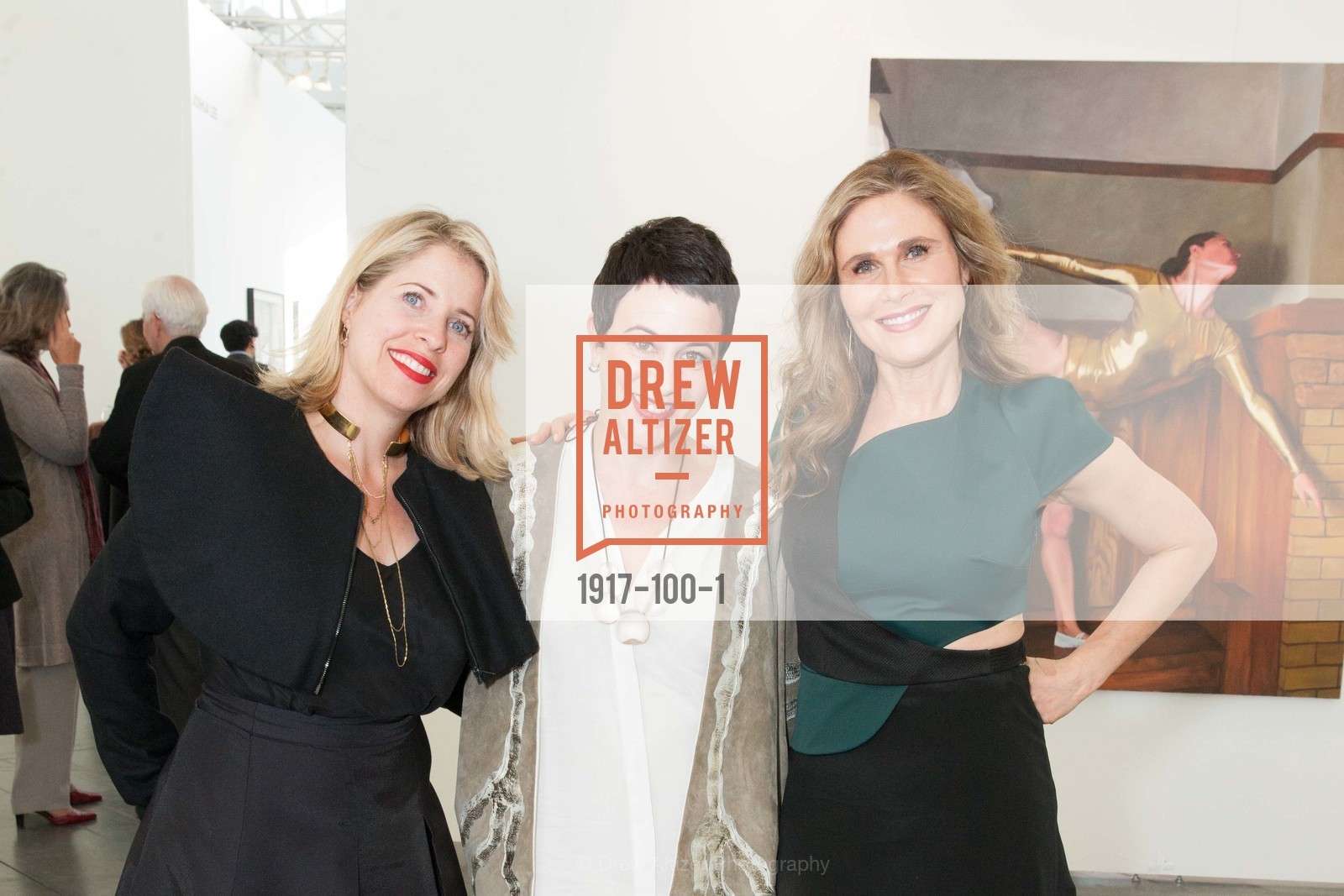 Tiffany Shlain, Aimee Roshoni, Jamie Lunder, Gala Vernissage & Varnished The After Party Presented by SFAI, Fort Mason. Pier 2, May 14th, 2015,Drew Altizer, Drew Altizer Photography, full-service event agency, private events, San Francisco photographer, photographer California