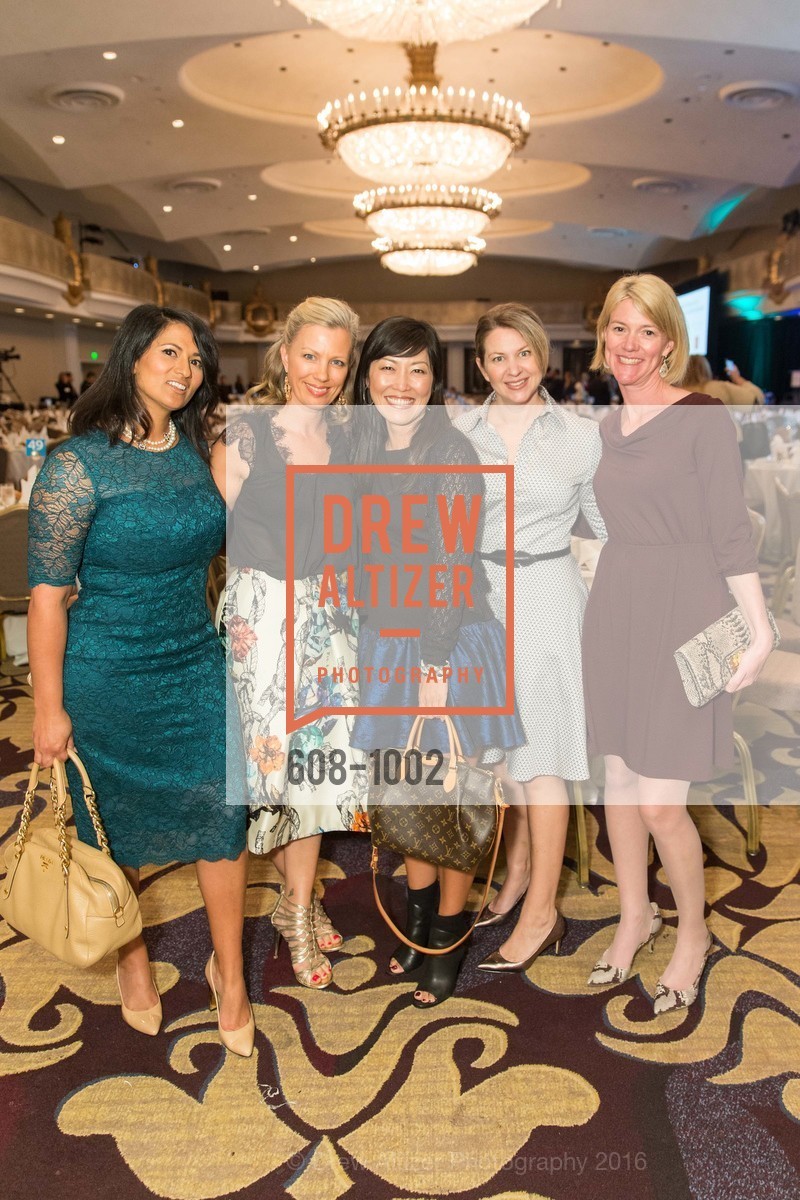 Leah Boudraa, Sheree Pirie, Ellen Park, Amy Kronk, Jennifer Duquemin, Bay Area Discovery Museum's Creativity Forum 2016, The Fairmont, SF, Grand Ballroom, March 3rd, 2016, Photo #608-1002 Leah Boudraa, Sheree Pirie, Ellen Park, Amy Kronk, Jennifer Duquemin, Photo #608-1002