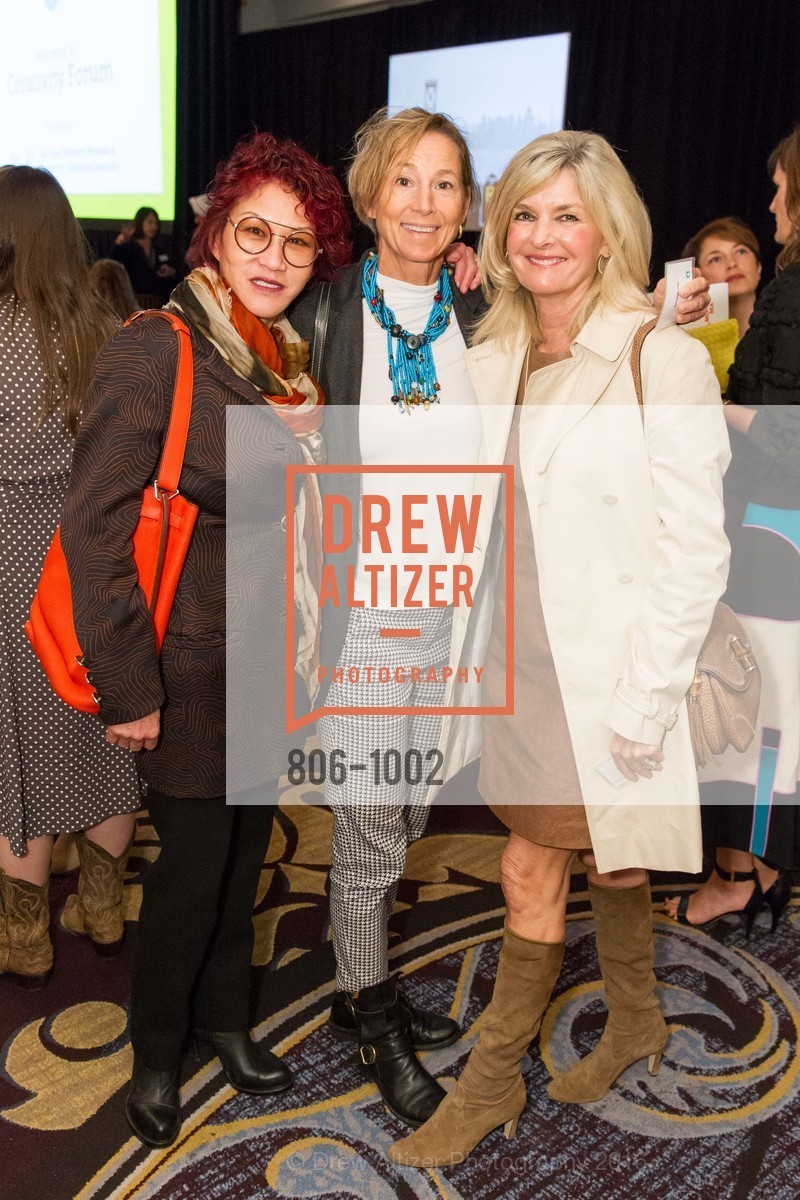 Kim Kristoff, Jen Nickels, Tammy Mobley, Bay Area Discovery Museum's Creativity Forum 2016, The Fairmont, SF, Grand Ballroom, March 3rd, 2016, Photo #806-1002 Kim Kristoff, Jen Nickels, Tammy Mobley, Photo #806-1002