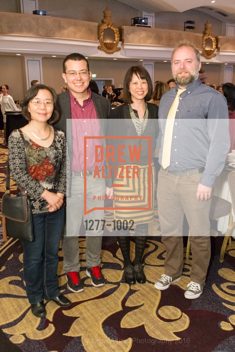Faye Shiu, Rodolfo Cortez, Helena Hadani, Kurt Jager, Bay Area Discovery Museum's Creativity Forum 2016, The Fairmont, SF, Grand Ballroom, March 3rd, 2016, Photo #1277-1002 Faye Shiu, Rodolfo Cortez, Helena Hadani, Kurt Jager, Photo #1277-1002