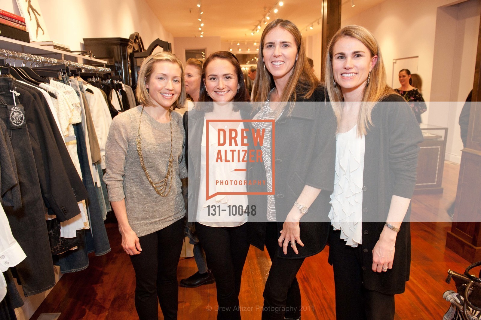 Mary Beth Cecchini, Michele Bell, Elizabeth Baldauf, Sarah Jerry, PHILANTHROPIST BOUTIQUE hosts Launch Party for De Marillac Academy 2011 Annual Scholarship Benefit, US, February 1st, 2011, Photo #131-10048 Mary Beth Cecchini, Michele Bell, Elizabeth Baldauf, Sarah Jerry, Photo #131-10048