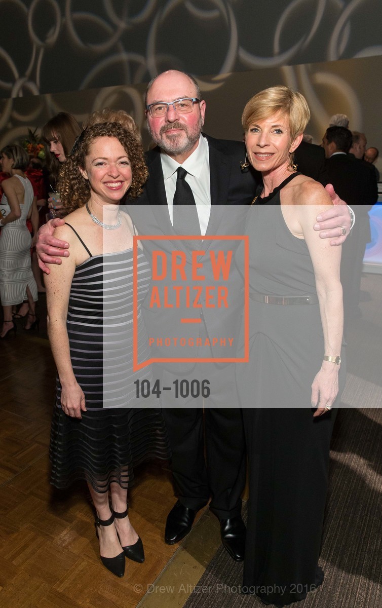 Susie Falk, Joe DiPrisco, Julie Simpson, Photo #104-1006