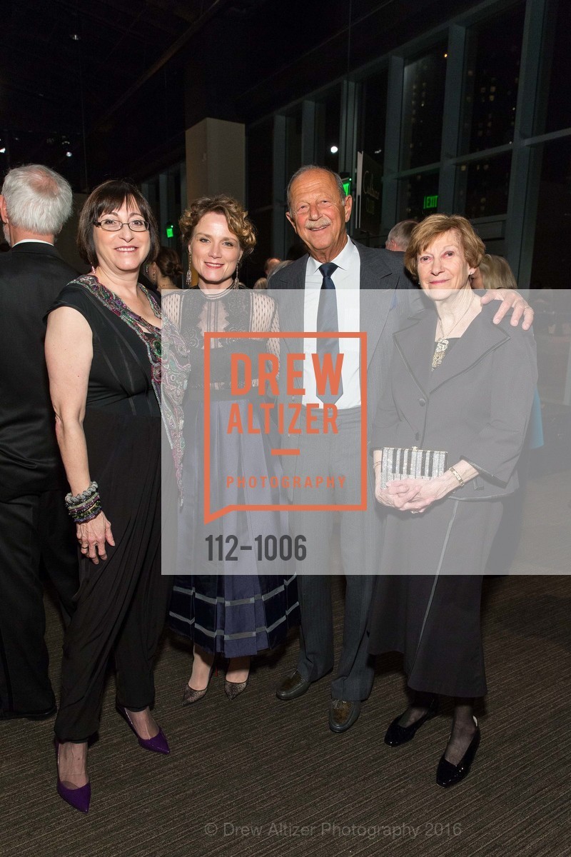 Toni Miller, Julie Ratner, Donald Miller, Joyce Ratner, Cal Shakes Annual Fundraiser 2016, City View at Metreon, City View, March 12th, 2016, Photo #112-1006 Toni Miller, Julie Ratner, Donald Miller, Joyce Ratner, Photo #112-1006