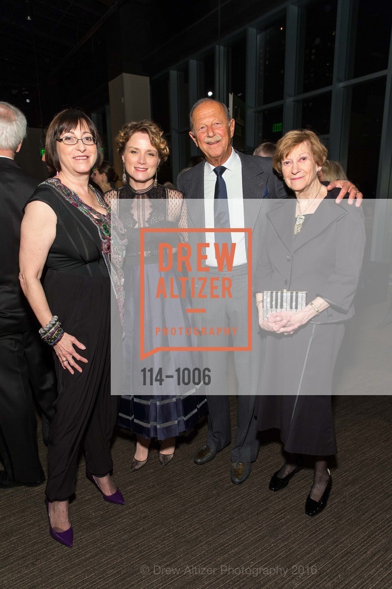 Toni Miller, Julie Ratner, Donald Miller, Joyce Ratner, Cal Shakes Annual Fundraiser 2016, City View at Metreon, City View, March 12th, 2016, Photo #114-1006 Toni Miller, Julie Ratner, Donald Miller, Joyce Ratner, Photo #114-1006