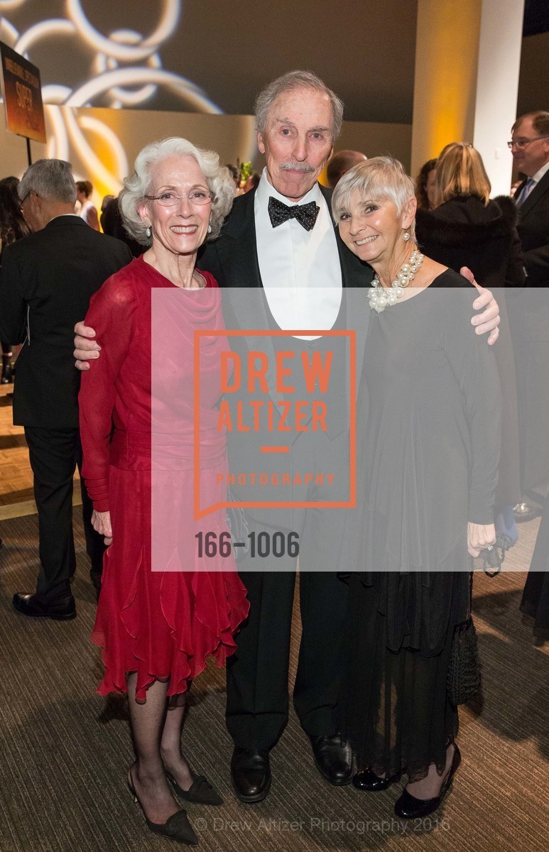 Sharon Simpson, Harvey Glasser, Gail Glasser, Cal Shakes Annual Fundraiser 2016, City View at Metreon, City View, March 12th, 2016, Photo #166-1006 Sharon Simpson, Harvey Glasser, Gail Glasser, Photo #166-1006