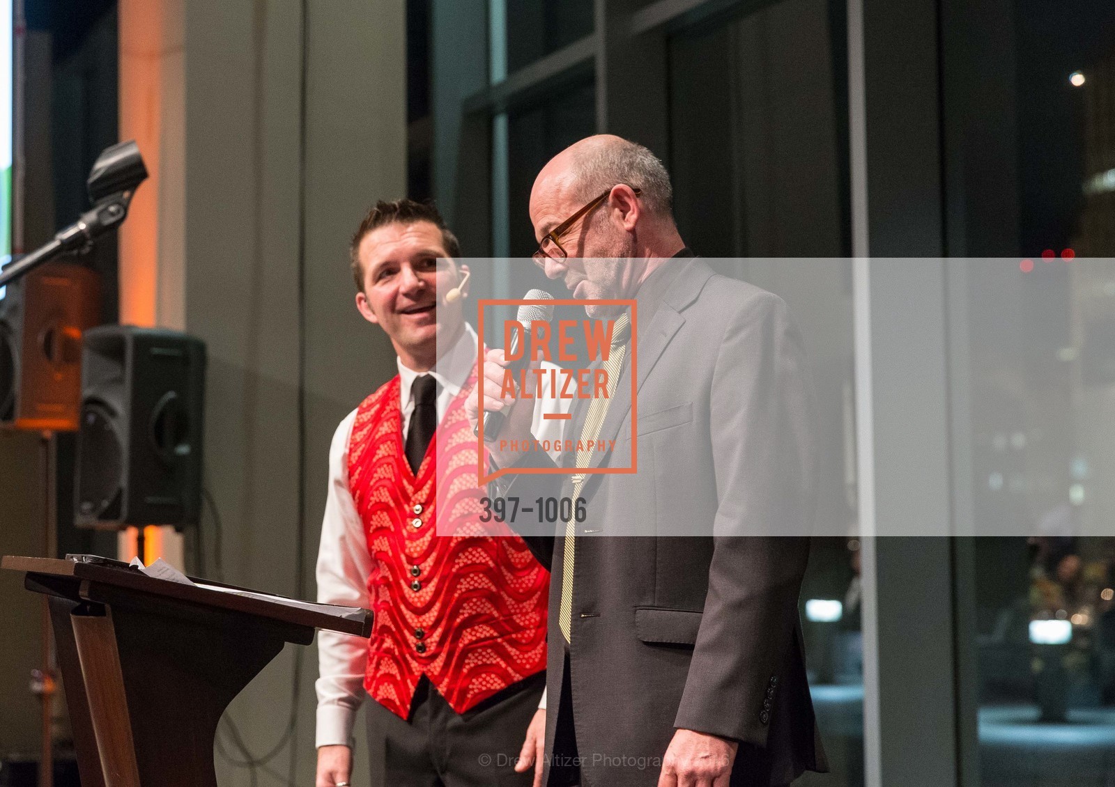 Greg Quiroga, Clive Worsley, Cal Shakes Annual Fundraiser 2016, City View at Metreon, City View, March 12th, 2016, Photo #397-1006 Greg Quiroga, Clive Worsley, Photo #397-1006