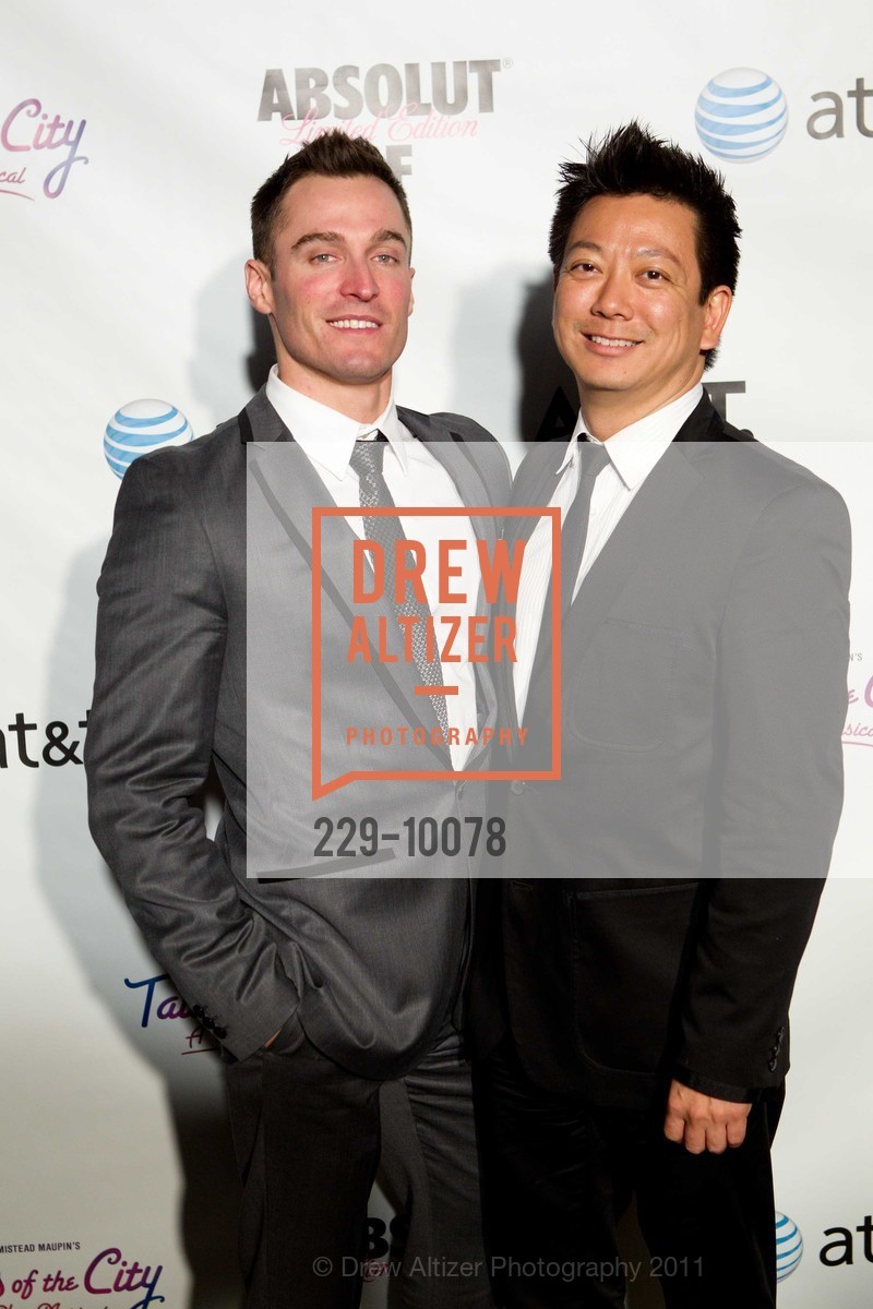 Blair Sheppard, Jake Kuo, AMERICAN CONSERVATORY THEATRE Presents Tales of the City, Opening Night Gala, Union Square, June 2nd, 2011, Photo #229-10078 Blair Sheppard, Jake Kuo, Photo #229-10078