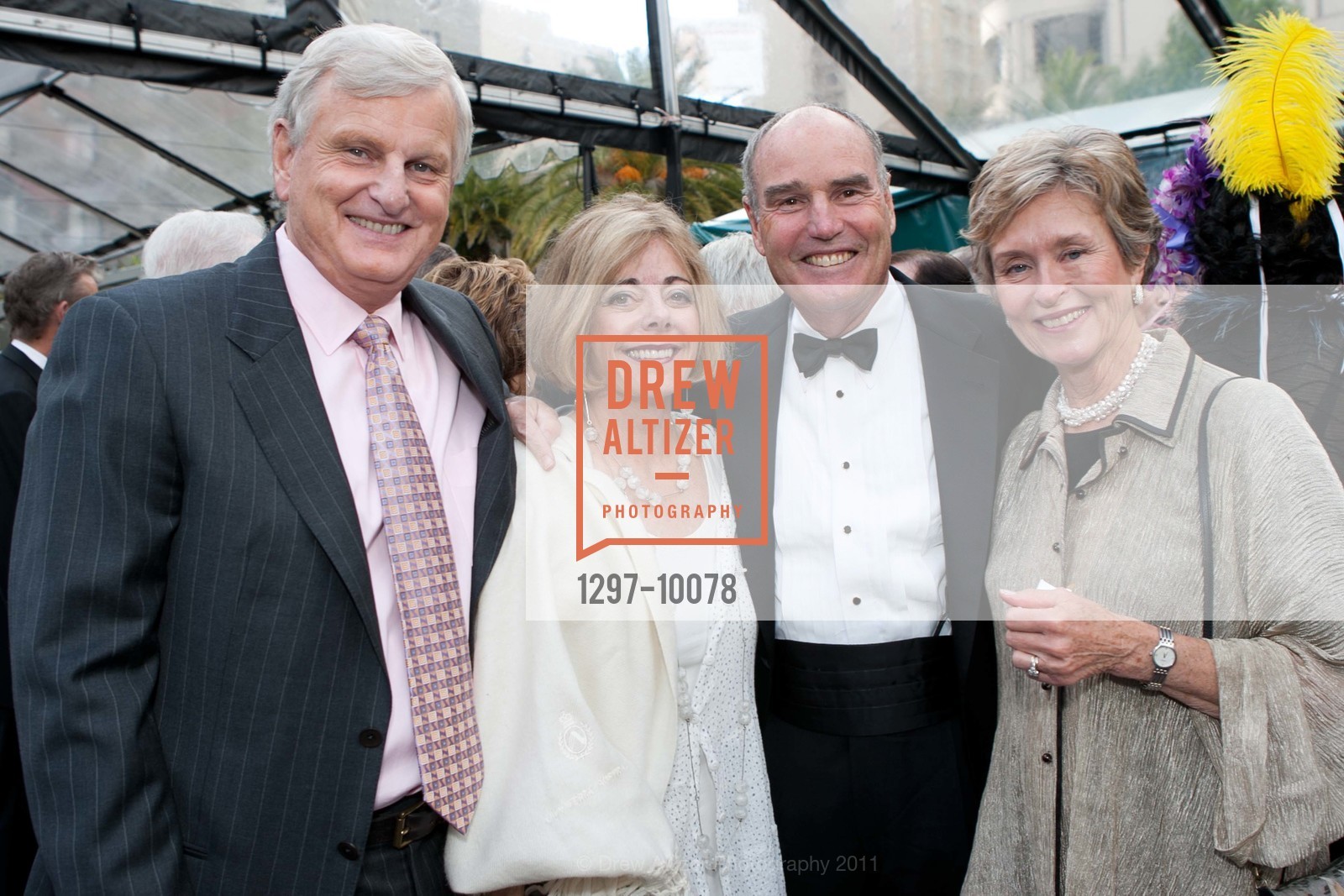 Ron Hoge, Diane Hoge, Dick Behrs, Caroline Behrs, AMERICAN CONSERVATORY THEATRE Presents Tales of the City, Opening Night Gala, Union Square, June 2nd, 2011, Photo #1297-10078 Ron Hoge, Diane Hoge, Dick Behrs, Caroline Behrs, Photo #1297-10078