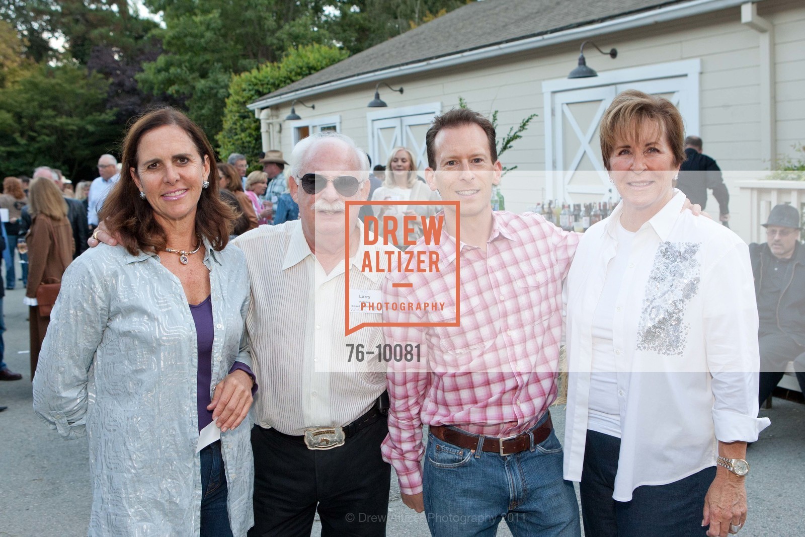 Holly Nash, Larry Pelzner, David Pelzner, Sandra Westin, National Center for Equine Facilitated Therapy (NCEFT) Annual "Heroes and Horses- a Jewels and Jeans Gala", US, September 25th, 2011, Photo #76-10081 Holly Nash, Larry Pelzner, David Pelzner, Sandra Westin, Photo #76-10081