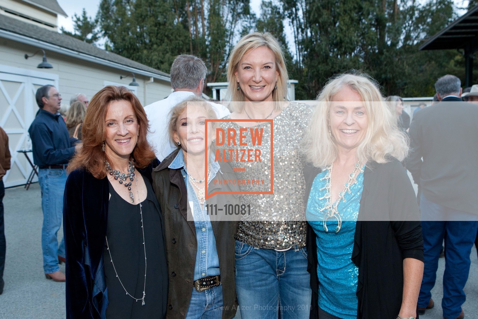 Susan Furstman, Maryann Raab, Peri Soyugenc, Grayson Martin, National Center for Equine Facilitated Therapy (NCEFT) Annual "Heroes and Horses- a Jewels and Jeans Gala", US, September 25th, 2011, Photo #111-10081 Susan Furstman, Maryann Raab, Peri Soyugenc, Grayson Martin, Photo #111-10081