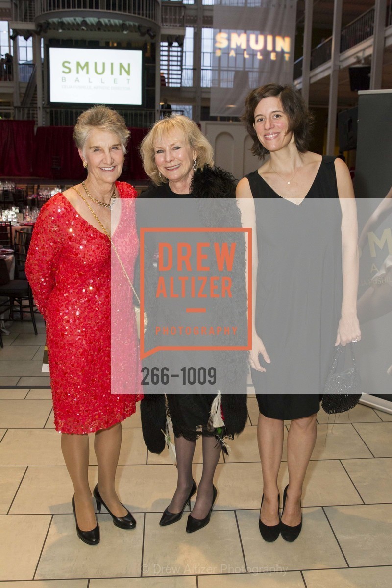 Julie Dickson, Barbara Smith, Maddy Elles-Hill, Smuin Ballet Gala, The Galleria. 101 Henry Adams St, Photo #266-1009 Julie Dickson, Barbara Smith, Maddy Elles-Hill, Photo #266-1009
