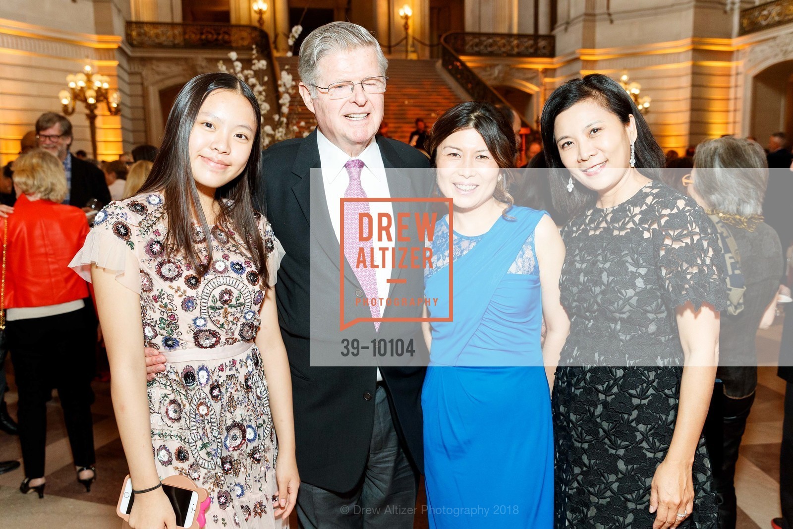 Clara Hu, Richard Barker, Sally Yu, Serene Hu, Photo #39-10104
