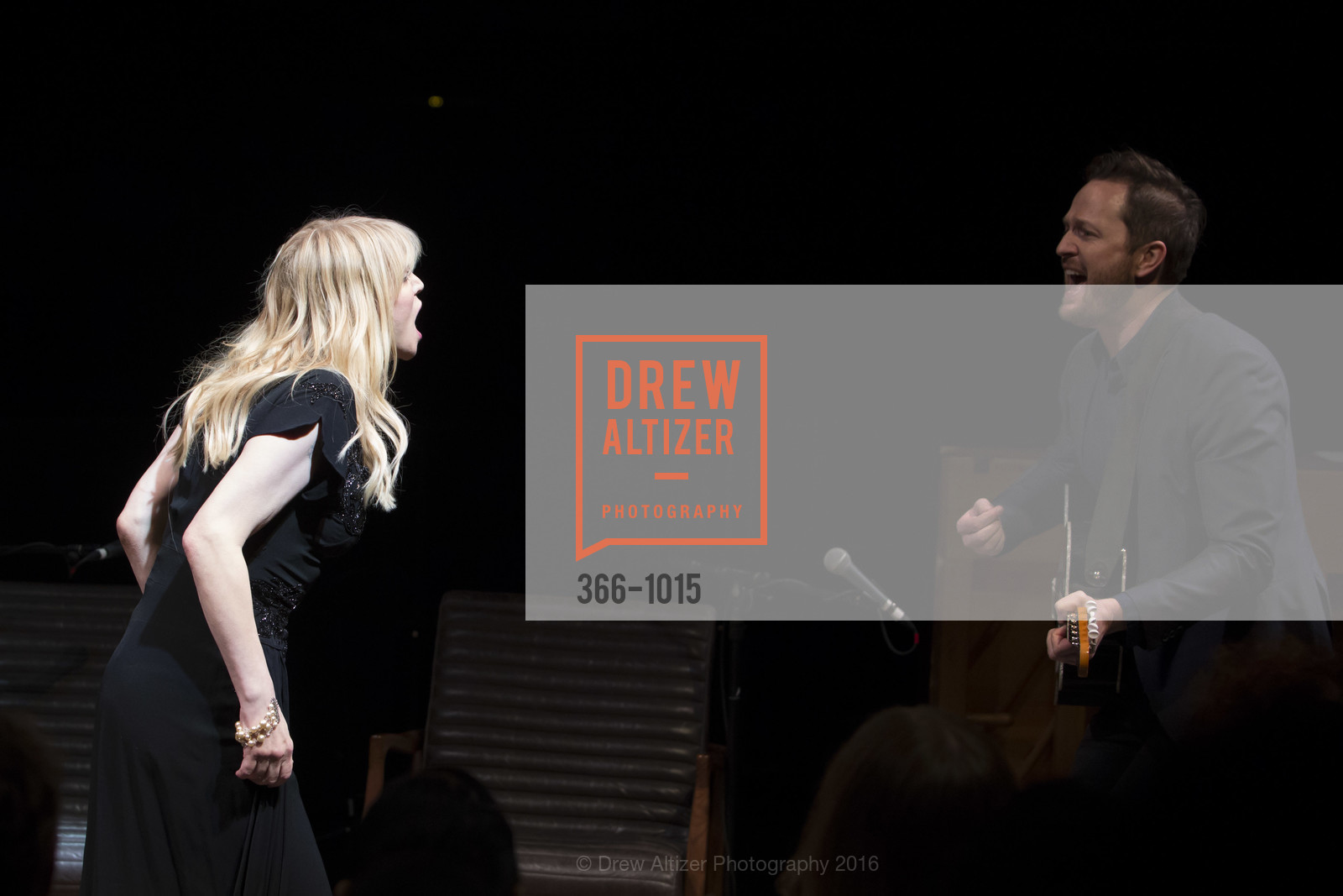 Courtney Love, Todd Almond, Curan Theater's Groundbreakers with Kevin Sessums: Courtney Love & Todd Almond, Curan Theater. 445 Geary St, March 7th, 2016, Photo #366-1015 Courtney Love, Todd Almond, Photo #366-1015