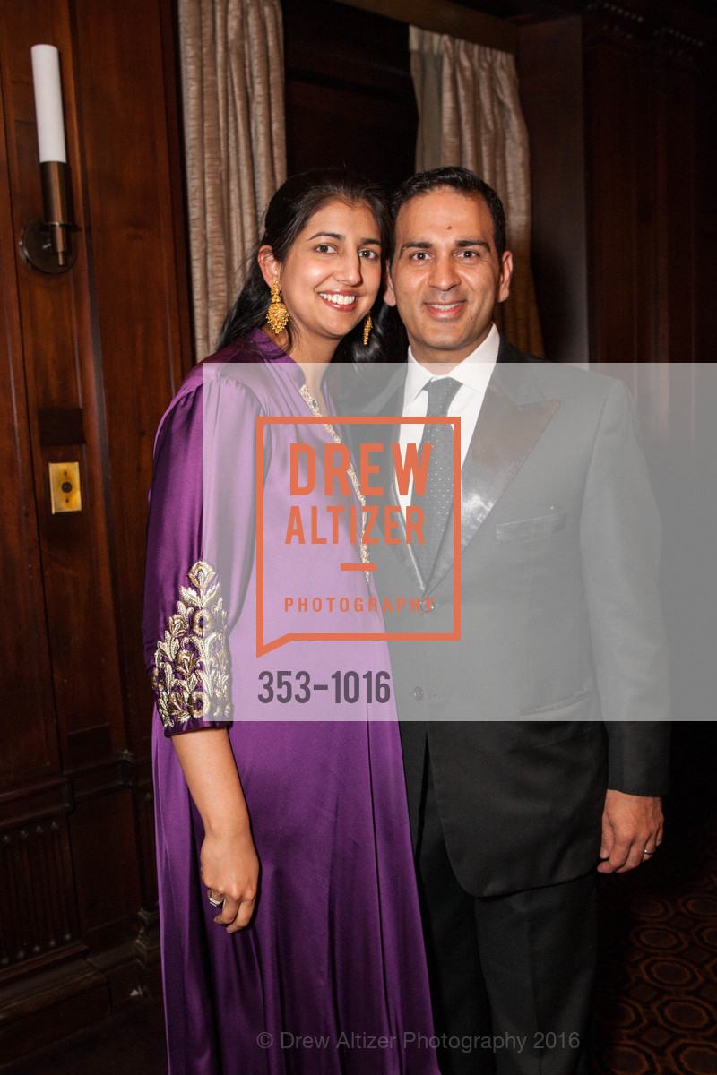 Nayela Keen, Shuja Keen, Luncheon and Casino Night hosted by MIT, Julia Morgan Ballroom and Merchants Exchange Club, Julia Morgan Ballroom, March 12th, 2016, Photo #353-1016 Nayela Keen, Shuja Keen, Photo #353-1016