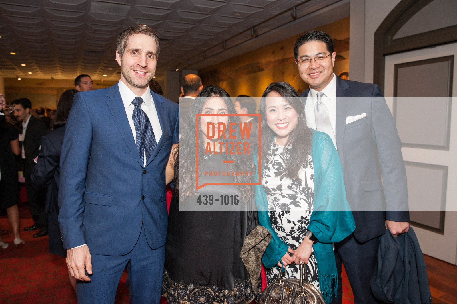 Jonas Stoecker, Pegah Ebrahimi, Mindy Hsu, David Lee, Luncheon and Casino Night hosted by MIT, Julia Morgan Ballroom and Merchants Exchange Club, Julia Morgan Ballroom, March 12th, 2016, Photo #439-1016 Jonas Stoecker, Pegah Ebrahimi, Mindy Hsu, David Lee, Photo #439-1016