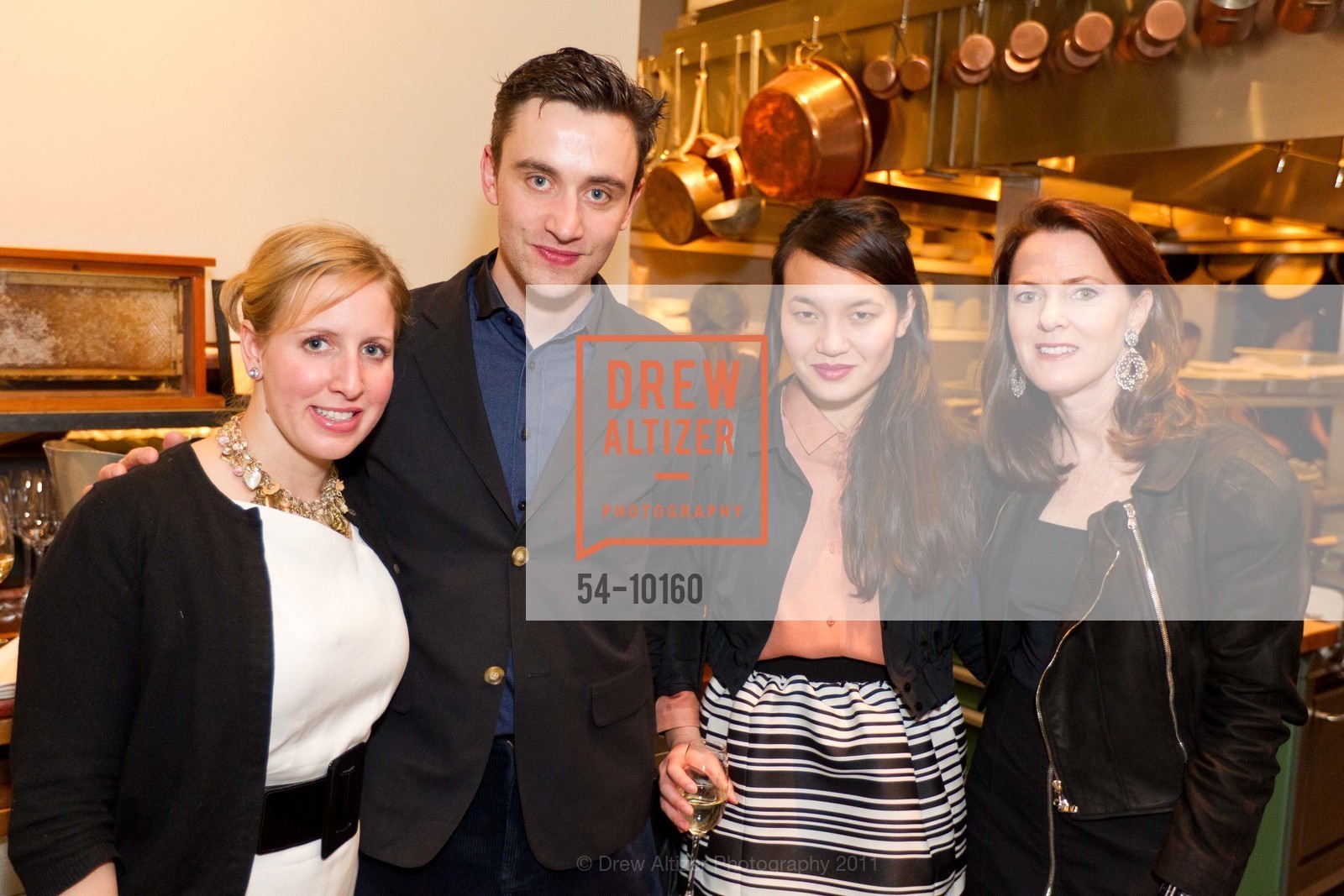 Delphine McNeill, Guillaume Henry, Allison Speer, Vanessa Getty Hosts Dinner at Boulette's Larder for CARVEN DESIGNER GUILLAUME HENRY and SIMON DOONAN, US, February 5th, 2011, Photo #54-10160 Delphine McNeill, Guillaume Henry, Allison Speer, Photo #54-10160