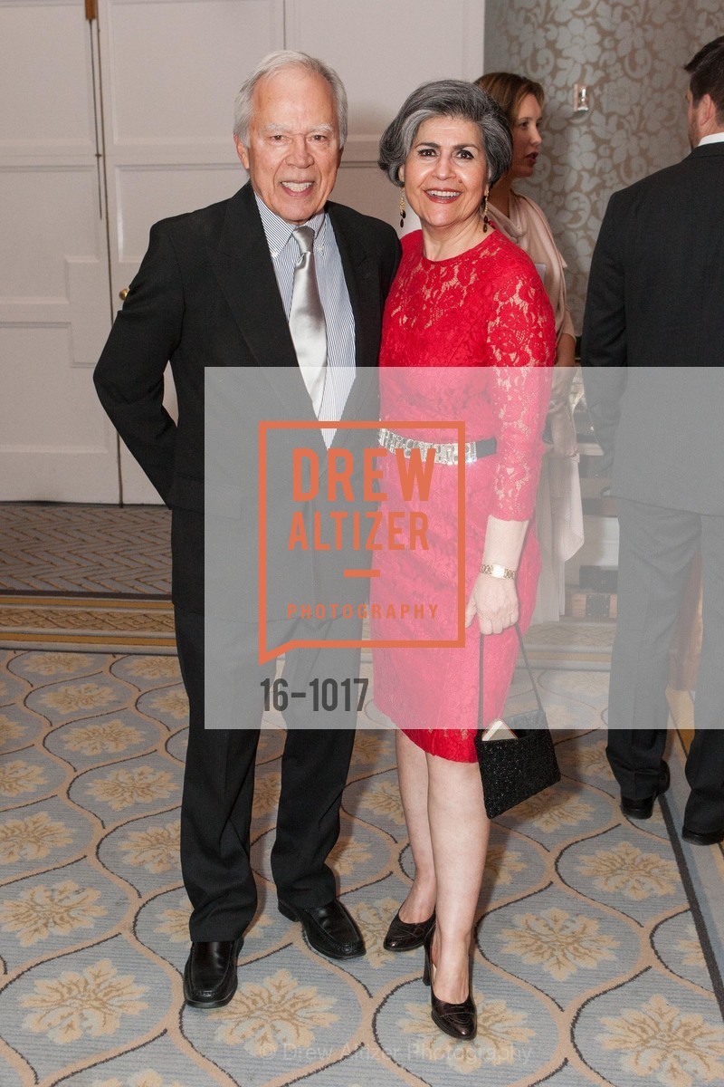 Tom Burkhart, Jaleh Daie, The Distinguished Citizen Award Gala hosted by The Commonwealth Club of California, Merchents Exchange and Julia Morgan Ballroom, Julia Morgan Ballroom, Photo #16-1017 Tom Burkhart, Jaleh Daie, Photo #16-1017