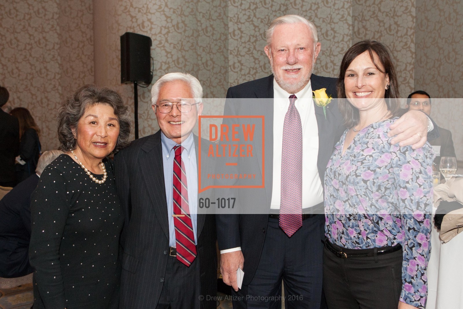 Irene Sasaki, Dick Sasaki, Chuck Geschke, Denise Geschke, Photo #60-1017