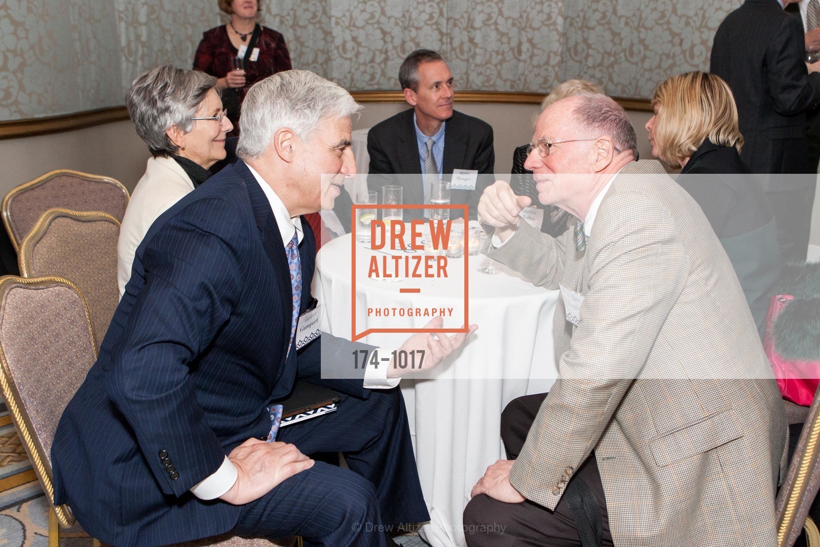 Lenny Gumport, Stephen English, The Distinguished Citizen Award Gala hosted by The Commonwealth Club of California, Merchents Exchange and Julia Morgan Ballroom, Julia Morgan Ballroom, Photo #174-1017 Lenny Gumport, Stephen English, Photo #174-1017