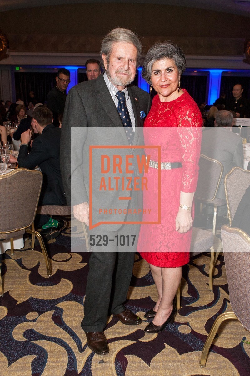 Tad Taube, Jaleh Daie, The Distinguished Citizen Award Gala hosted by The Commonwealth Club of California, Merchents Exchange and Julia Morgan Ballroom, Julia Morgan Ballroom, Photo #529-1017 Tad Taube, Jaleh Daie, Photo #529-1017