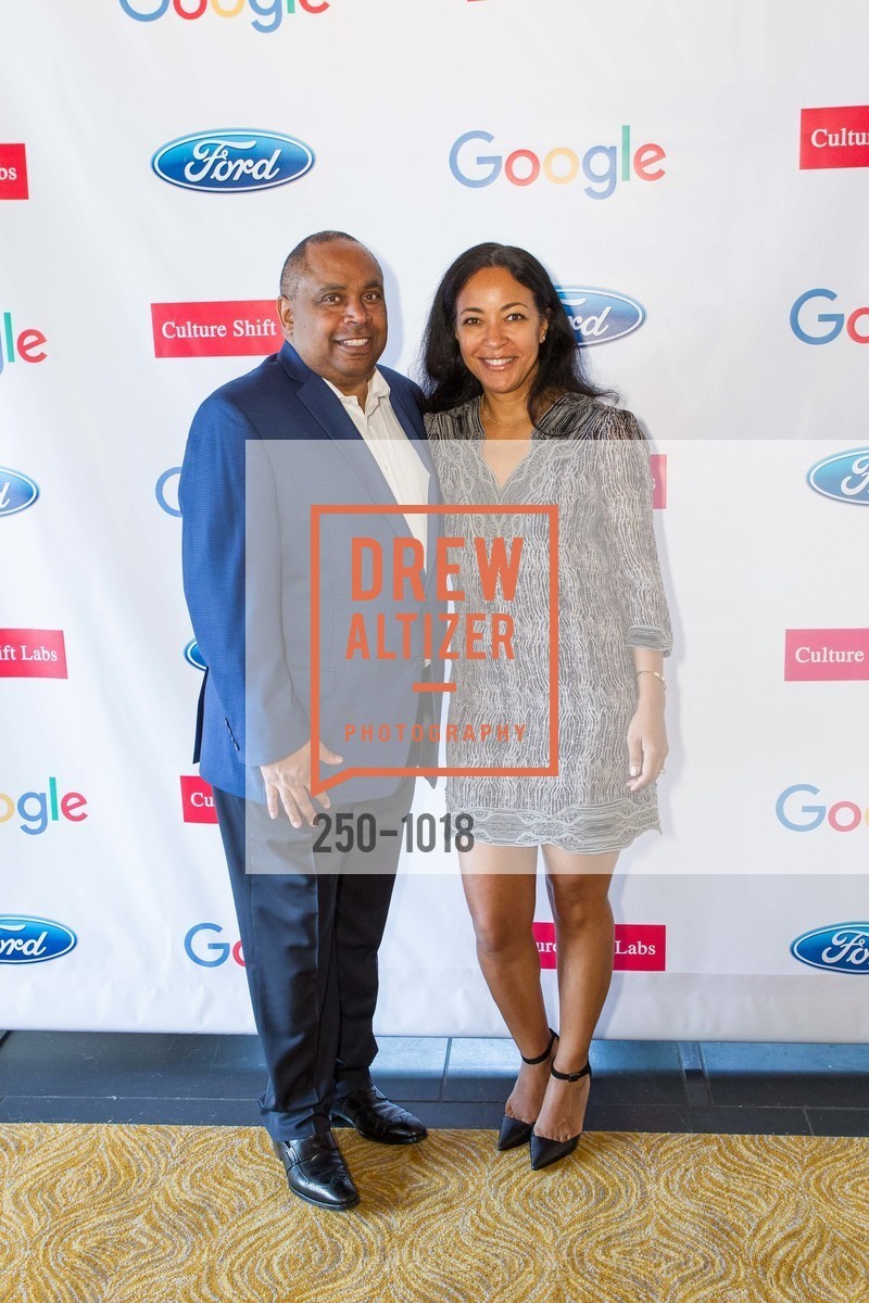 Michael Robinson, Janine Dorsett, 2016 Culture Shifting Awards, Rosewood Sand Hill. 2825 Sand Hill Road, Menlo Park 94025, March 20th, 2016, Photo #250-1018 Michael Robinson, Janine Dorsett, Photo #250-1018