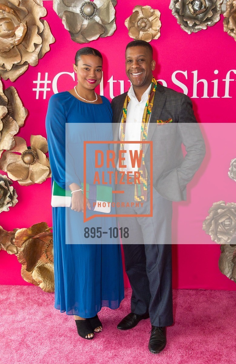 Kamara Tramble, Terrell Jones, 2016 Culture Shifting Awards, Rosewood Sand Hill. 2825 Sand Hill Road, Menlo Park 94025, March 20th, 2016, Photo #895-1018 Kamara Tramble, Terrell Jones, Photo #895-1018