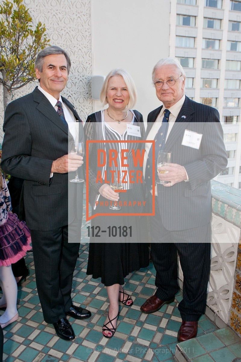 John McCorkindale, Dorothy McCorkindale, Norman McCould, BRITWEEK RECEPTION in Honor of the RED CROSS, US, May 3rd, 2011, Photo #112-10181 John McCorkindale, Dorothy McCorkindale, Norman McCould, Photo #112-10181