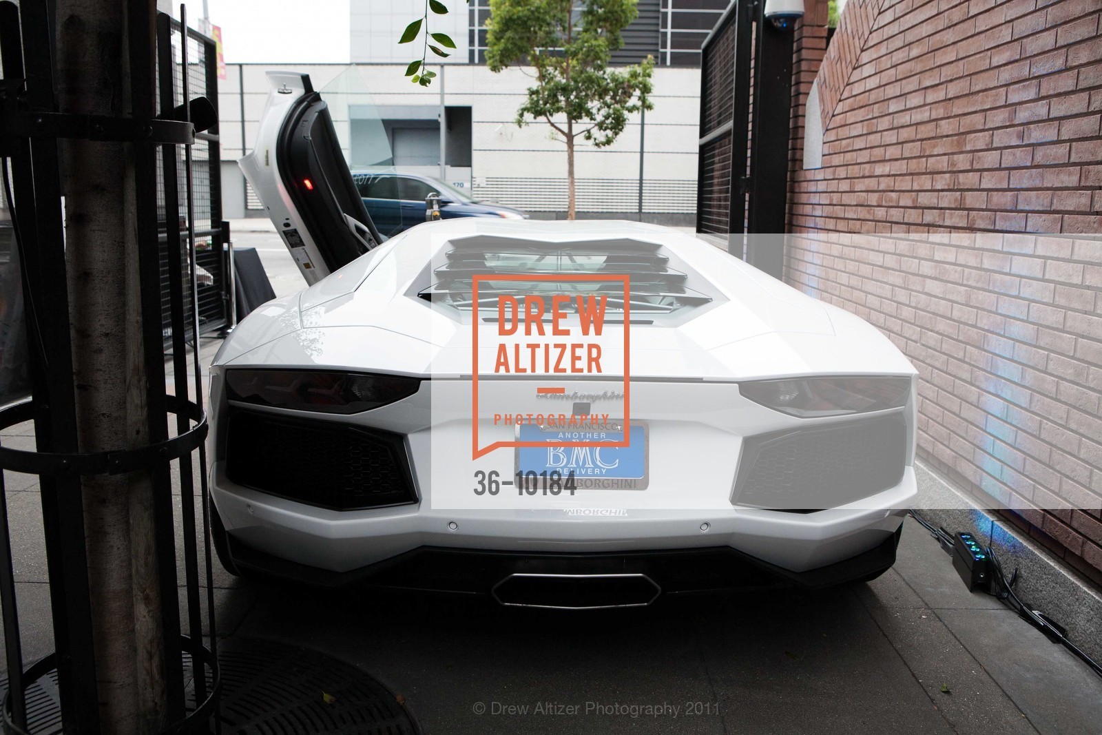 Atmosphere at the Lamborghini San Francisco Aventador Launch