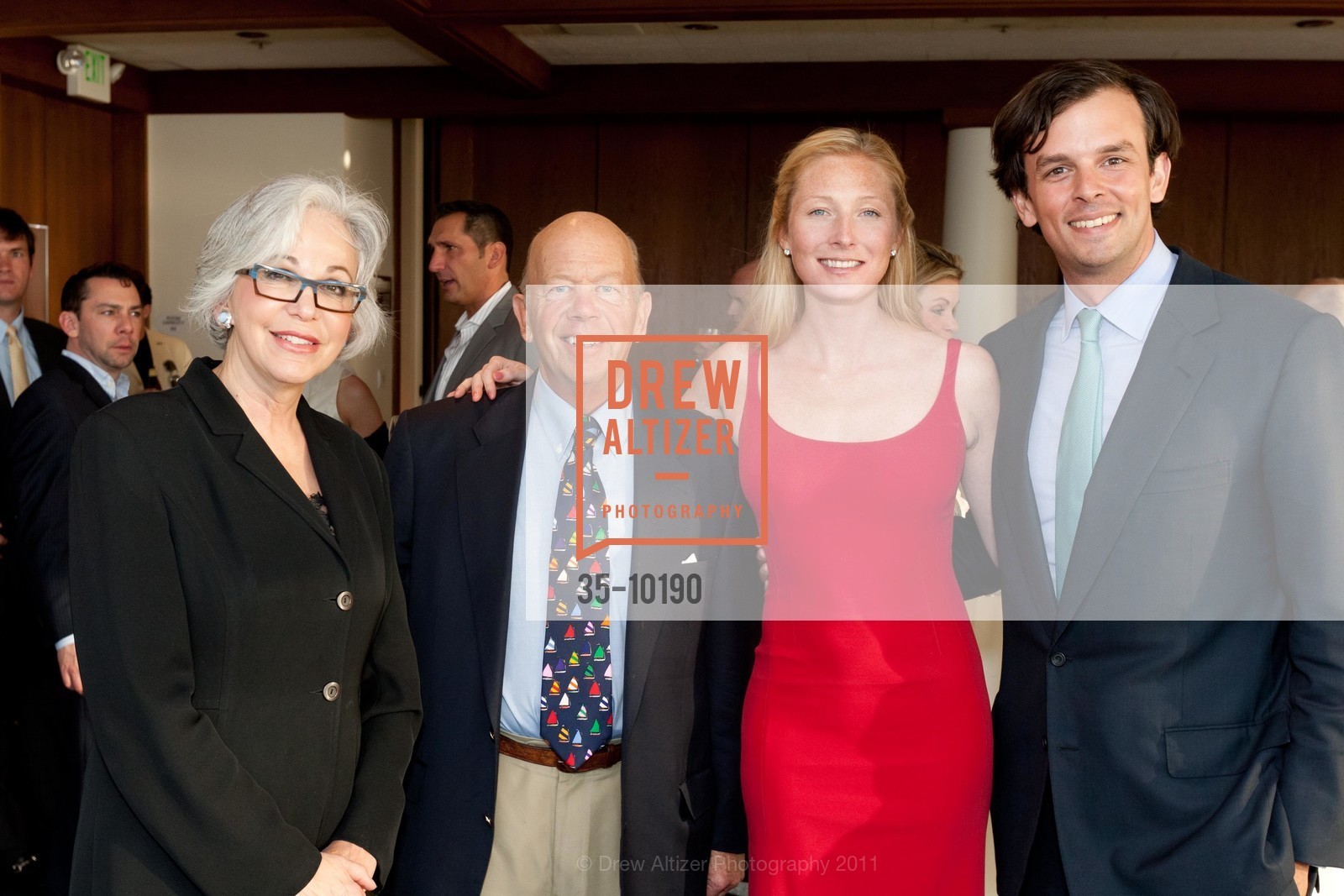 Nancy Ascher, David Sargent, Maggie Rizer, Alex Mehran, amFAR Cocktail Reception at the St Francis Yacht Club, US, May 4th, 2011, Photo #35-10190 Nancy Ascher, David Sargent, Maggie Rizer, Alex Mehran, Photo #35-10190