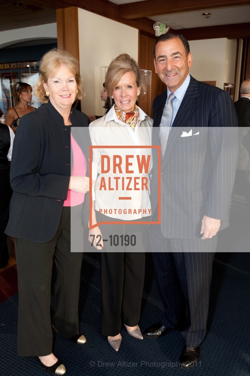 Jan Sargent, Lucinda Watson, Alex Mehran, amFAR Cocktail Reception at the St Francis Yacht Club, US, May 4th, 2011, Photo #72-10190 Jan Sargent, Lucinda Watson, Alex Mehran, Photo #72-10190