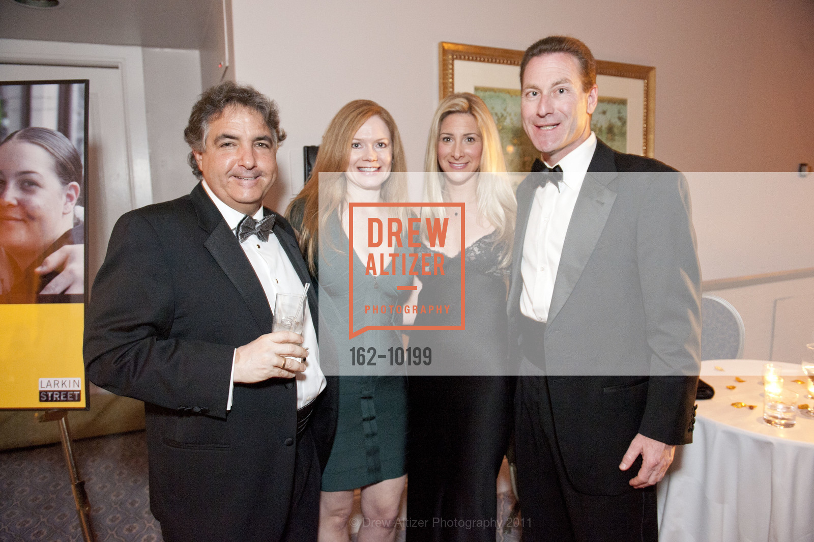 Javier Ramos, Julie Aldrich, Kimberly Thier, Ernie Ruehl, 1st Annual FRIENDS OF LARKIN STREET Gala, US, February 7th, 2011, Photo #162-10199 Javier Ramos, Julie Aldrich, Kimberly Thier, Ernie Ruehl, Photo #162-10199