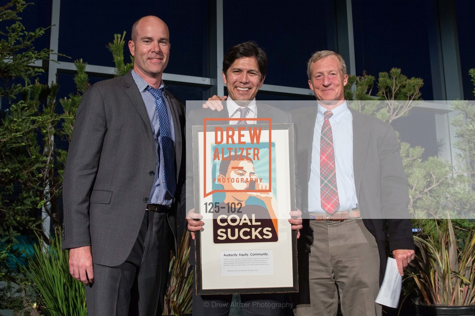 State Senator Kevin de Leon, Tom Steyer, Sierra Club Trail Blazers Ball, CityView Metreon. 135 4th St, May 13th, 2015,Drew Altizer, Drew Altizer Photography, full-service agency, private events, San Francisco photographer, photographer california