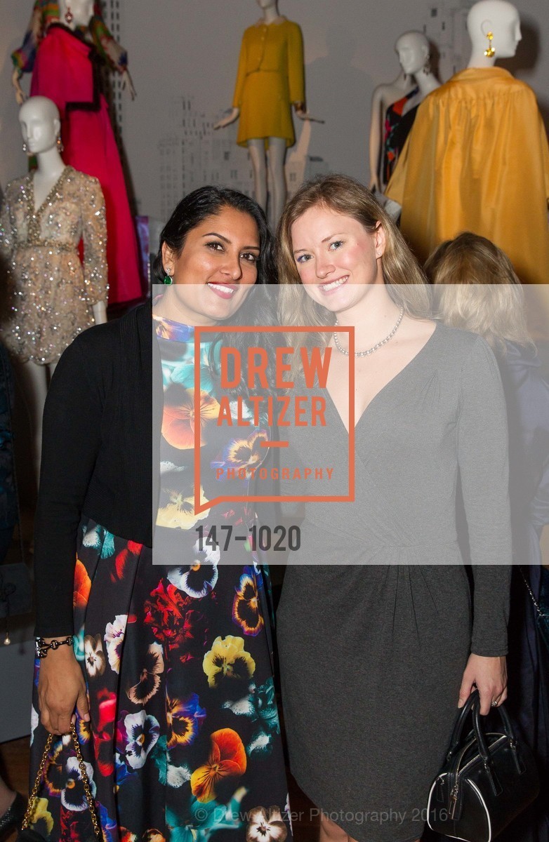 Mira Veda, Jessica Scorpio, The de Young Museum Honors Oscar De La Renta, de Young Museum. 50 Hagiwara Tea Garden Drive, San Francisco, CA 94118, March 10th, 2016, Photo #147-1020 Mira Veda, Jessica Scorpio, Photo #147-1020
