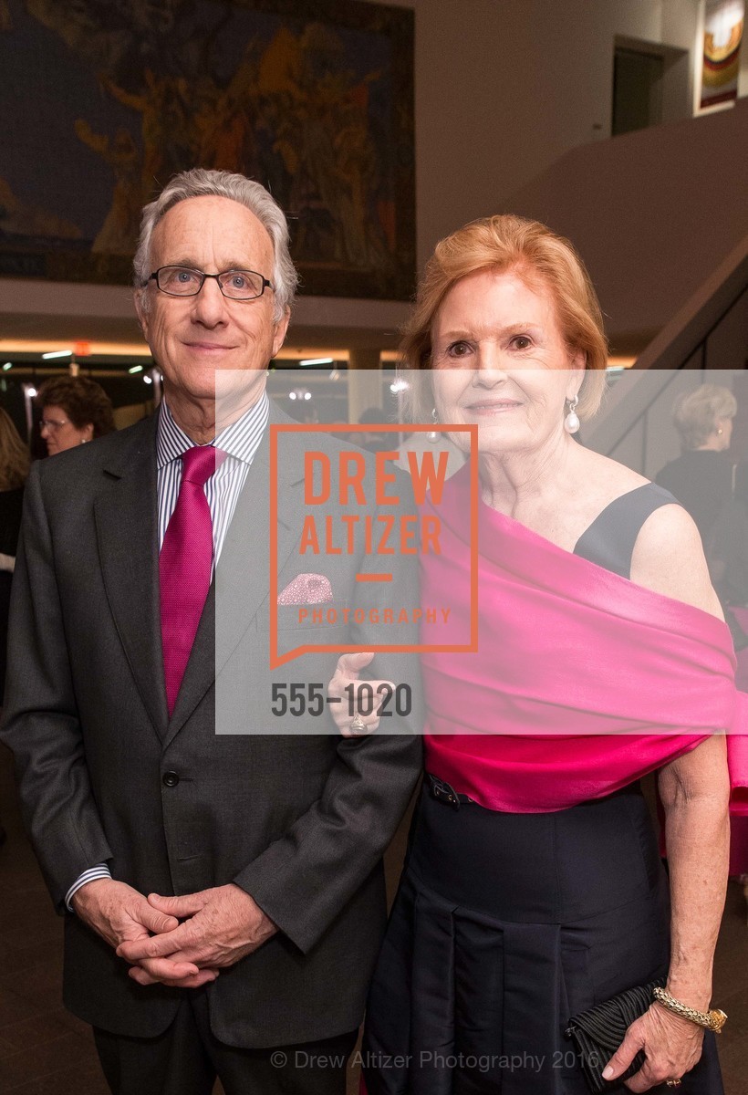 Barry Baron, Connie Baron, The de Young Museum Honors Oscar De La Renta, de Young Museum. 50 Hagiwara Tea Garden Drive, San Francisco, CA 94118, March 10th, 2016, Photo #555-1020 Barry Baron, Connie Baron, Photo #555-1020