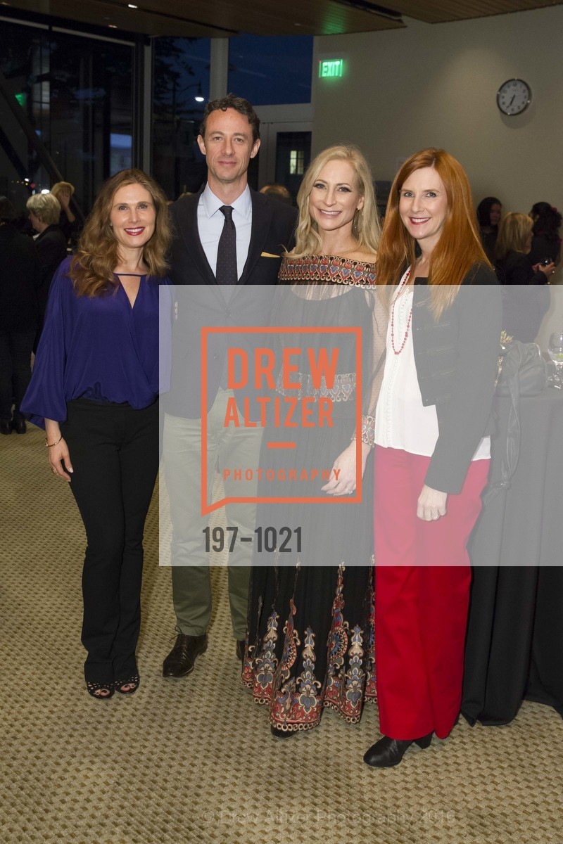 Jamie Lunder, Darius Himes, Joni Binder, Tabitha Soren, BOOK LAUNCH: "Mile 46" by Joni Binder, Futures Without Violence. 100 Montgomery Street, March 8th, 2016, Photo #197-1021 Jamie Lunder, Darius Himes, Joni Binder, Tabitha Soren, Photo #197-1021