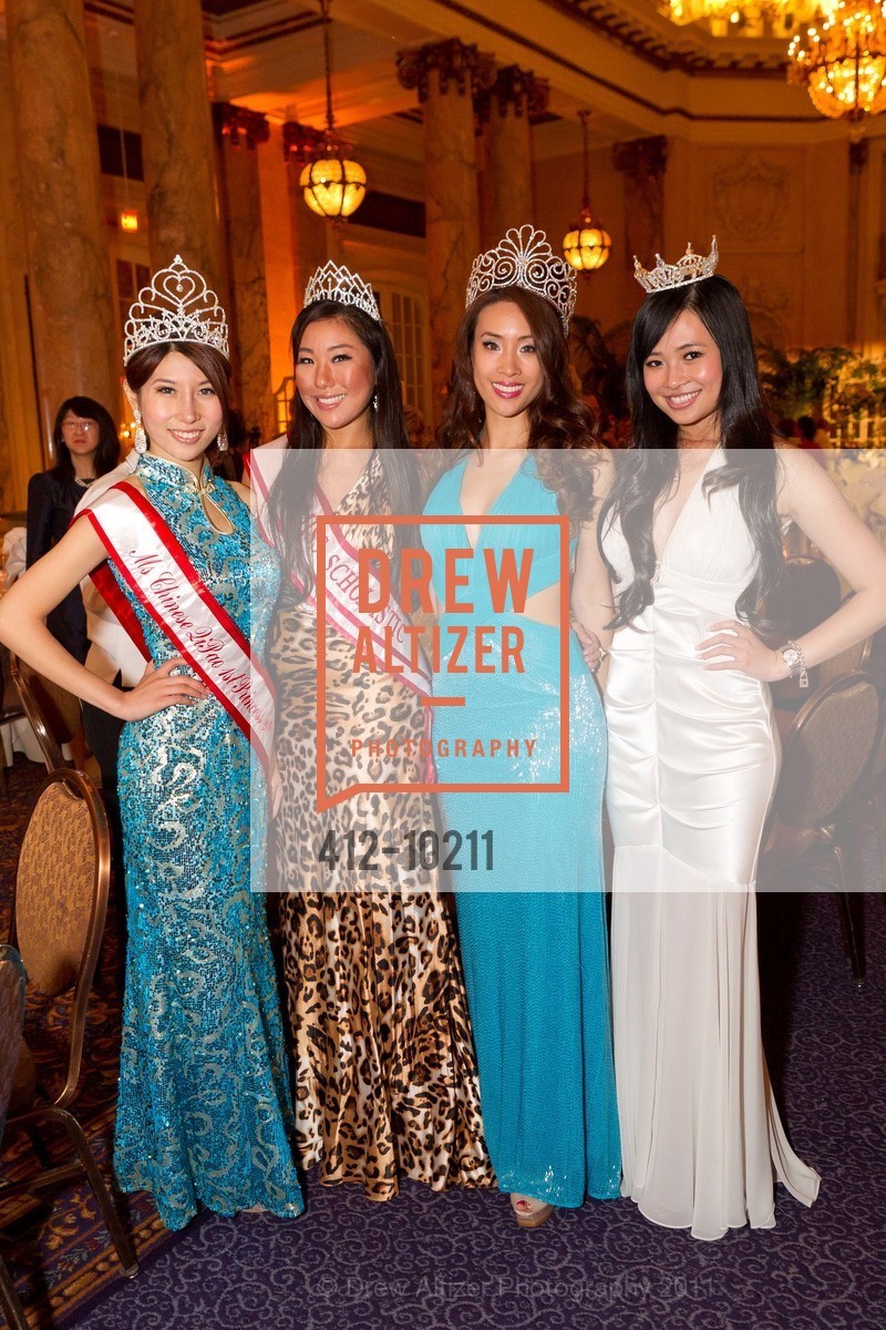 Jenny Leong, Angelica Yi, Betty Hsu, Luisa Liu, San Francisco Beautiful Masquerade Soiree, US, October 14th, 2011, Photo #412-10211 Jenny Leong, Angelica Yi, Betty Hsu, Luisa Liu, Photo #412-10211