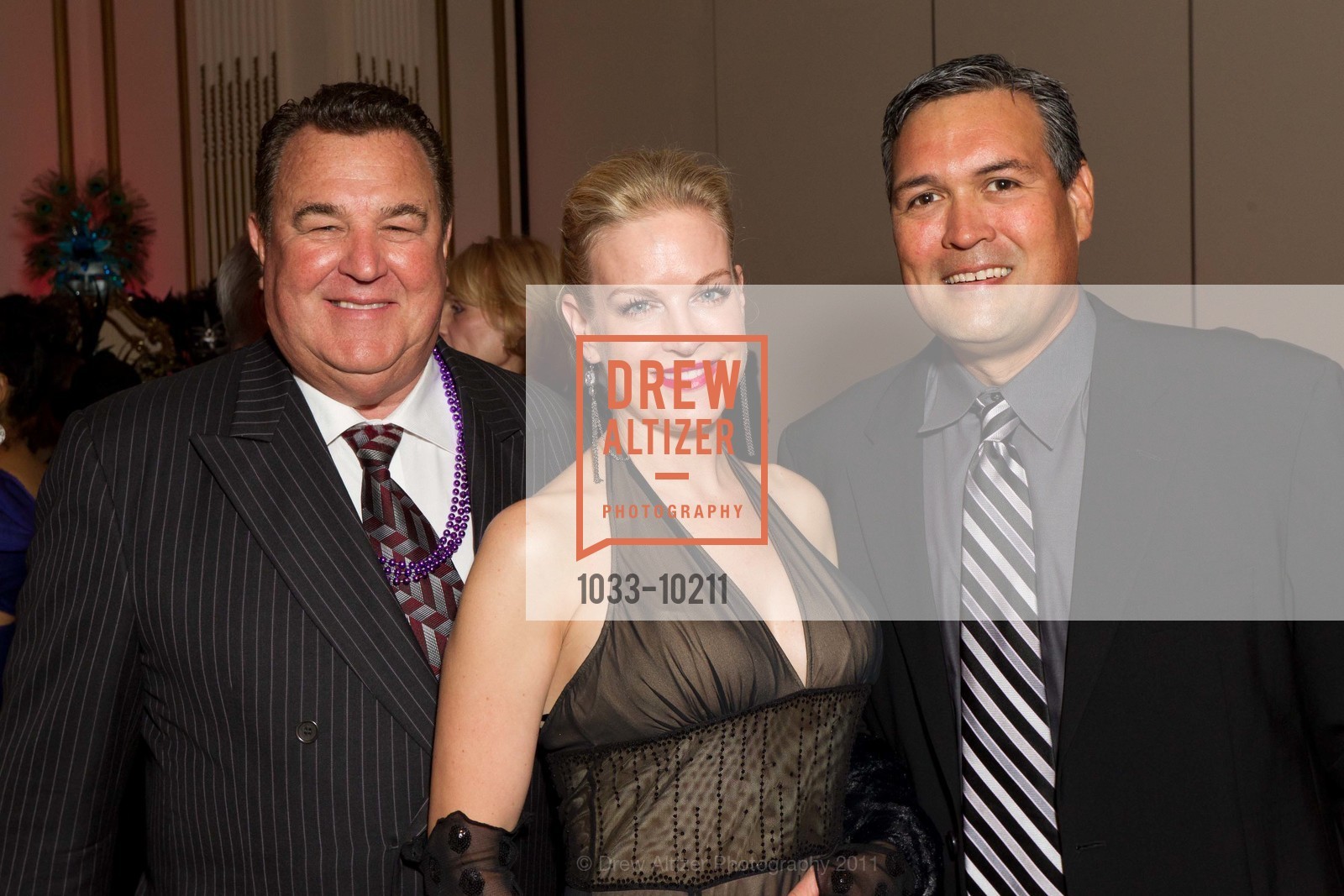 Bill O'keene, Jennifer Fick Adrian Fick, San Francisco Beautiful Masquerade Soiree, US, October 14th, 2011, Photo #1033-10211 Bill O'keene, Jennifer Fick Adrian Fick, Photo #1033-10211