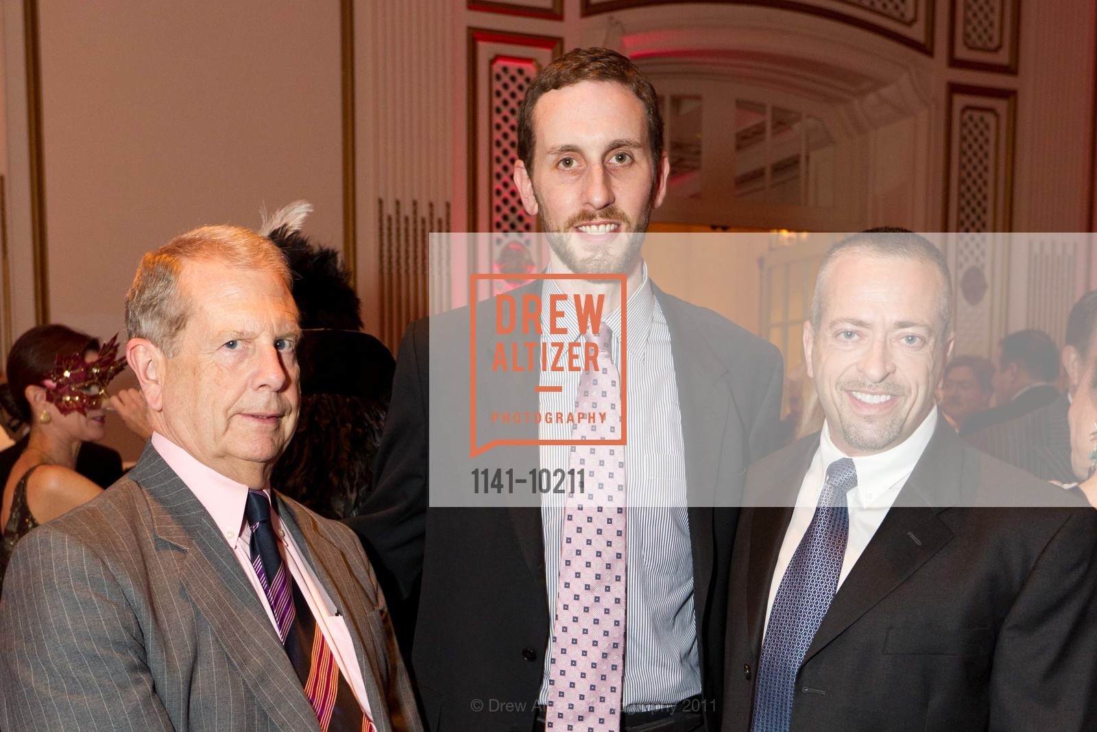 Jim Haas, Scott Wiener, David Troup, San Francisco Beautiful Masquerade Soiree, US, October 14th, 2011, Photo #1141-10211 Jim Haas, Scott Wiener, David Troup, Photo #1141-10211