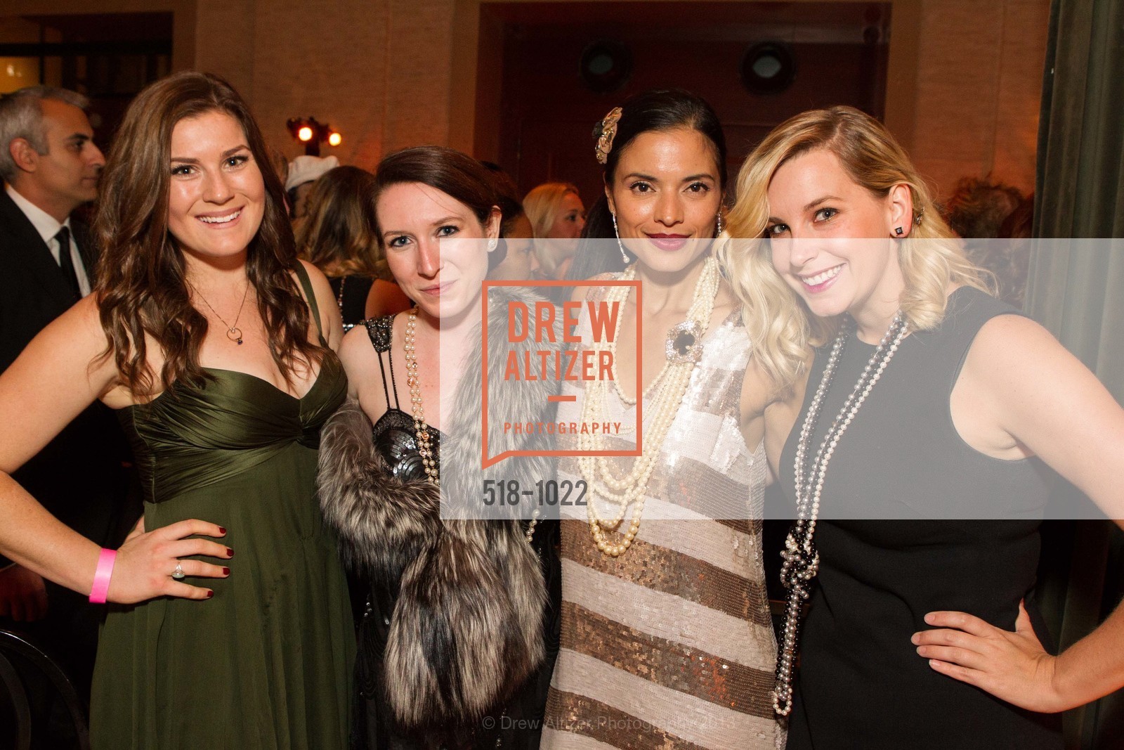 Alex Abel, Alessandra Rohde, Laura Claxon, Stephanie Parks, The Green Gatsby Presented by Global Green, The Bently Reserve. 301 Battery St, October 11th, 2013, Photo #518-1022 Alex Abel, Alessandra Rohde, Laura Claxon, Stephanie Parks, Photo #518-1022