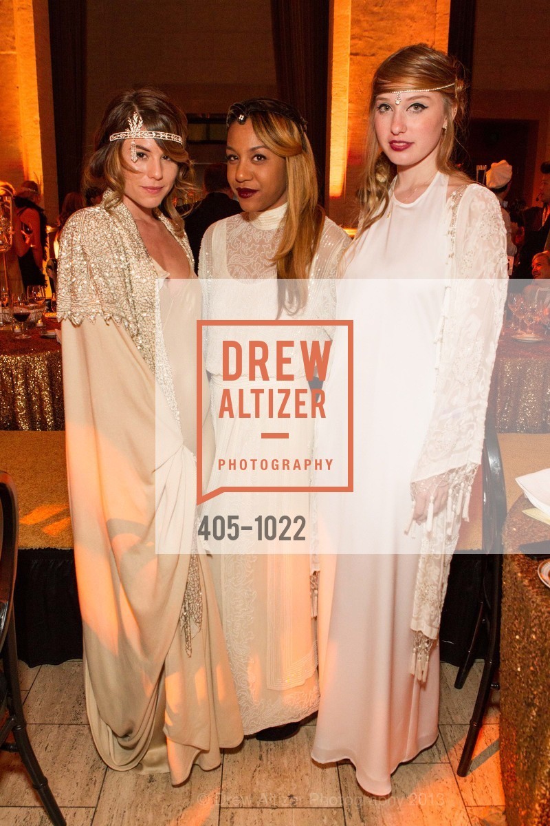 Kendra Krull, Sarah Jackson, Hayley Wood, The Green Gatsby Presented by Global Green, The Bently Reserve. 301 Battery St, October 11th, 2013, Photo #405-1022 Kendra Krull, Sarah Jackson, Hayley Wood, Photo #405-1022