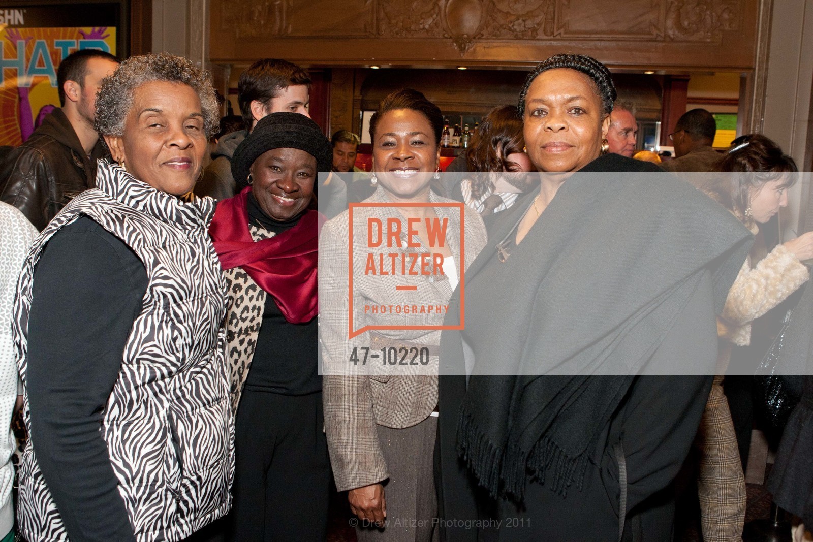 Bessie Morris, Mary Crenshaw, Sandra Bailey, Dorothy Banks, FELA! Opening Night, US, November 16th, 2011, Photo #47-10220 Bessie Morris, Mary Crenshaw, Sandra Bailey, Dorothy Banks, Photo #47-10220