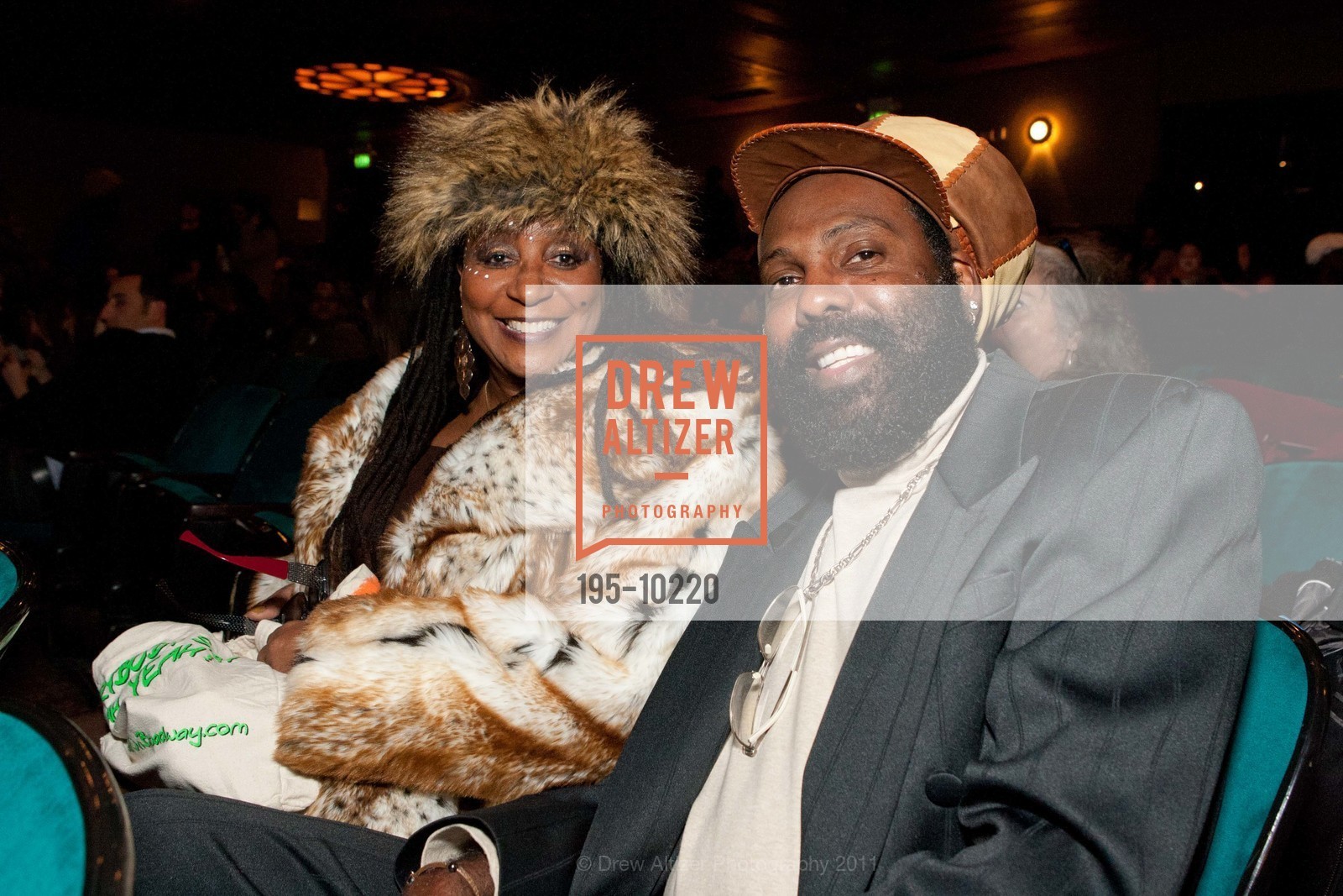 Sandra Izsadore, Byron McNeish, FELA! Opening Night, US, November 16th, 2011, Photo #195-10220 Sandra Izsadore, Byron McNeish, Photo #195-10220