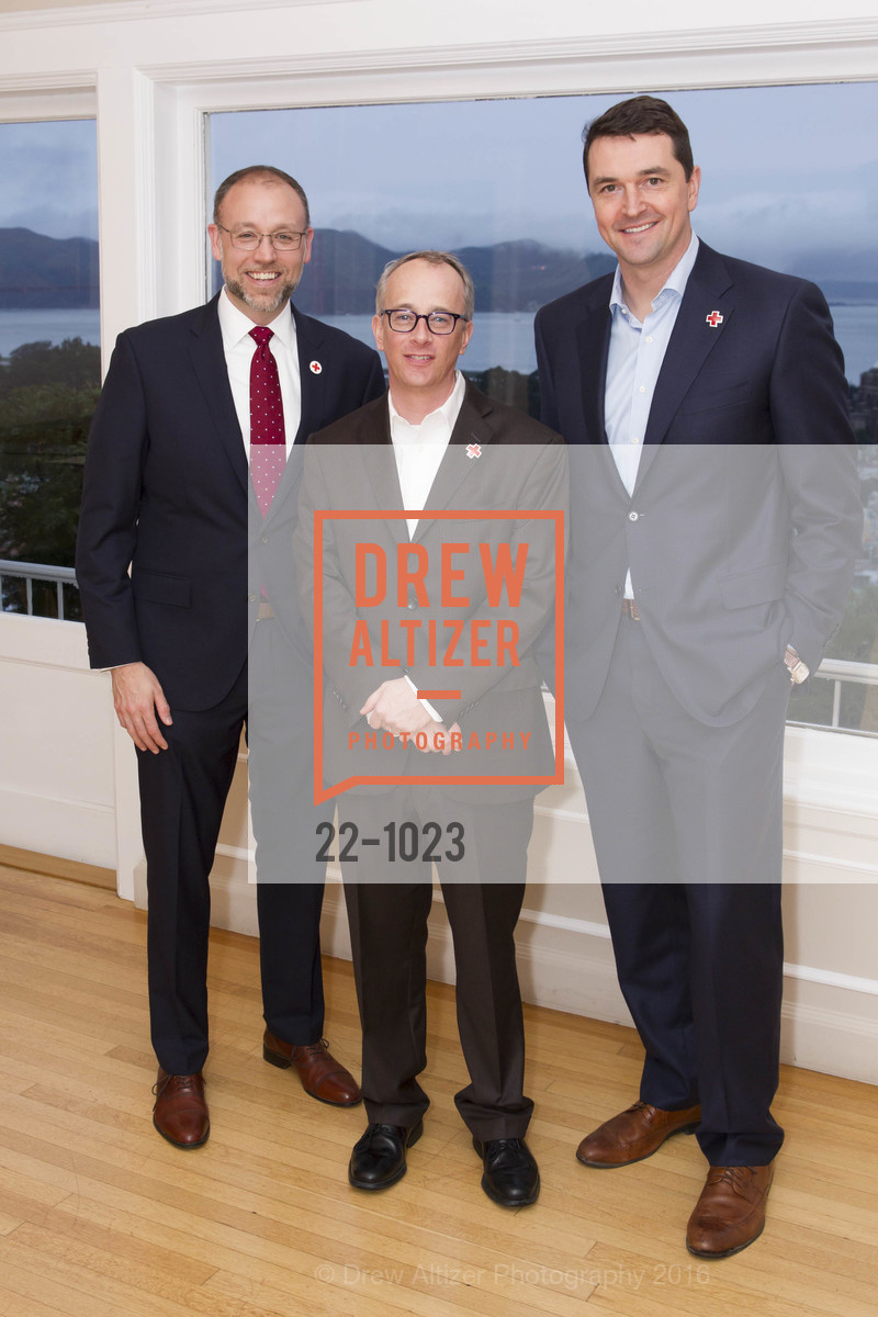 Trevor Riggen, Eric Alexander, Ted Murphy, Red Cross Gala Consular Reception, Russian Consulate. 2820 Broadway Street, March 9th, 2016, Photo #22-1023 Trevor Riggen, Eric Alexander, Ted Murphy, Photo #22-1023