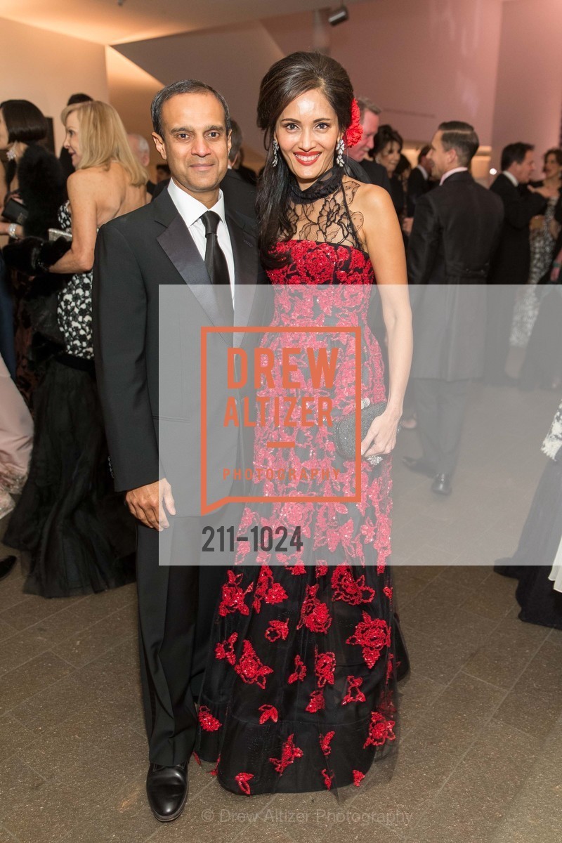 Gaurav Garg, Komal Shah, Oscar de la Renta Benefit Gala, de Young Museum. 50 Hagiwara Tea Garden Drive, Photo #211-1024 Gaurav Garg, Komal Shah, Photo #211-1024